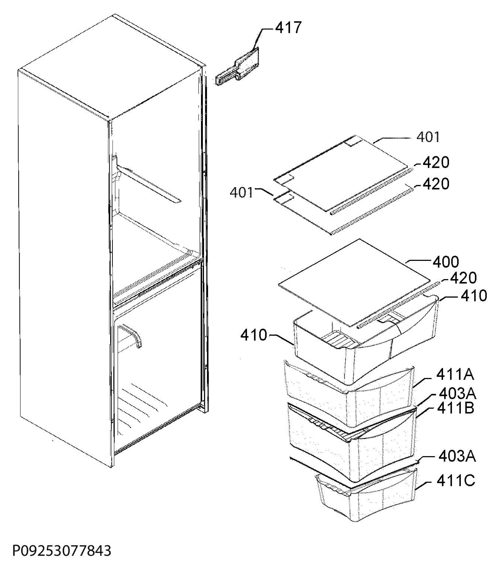Internal parts