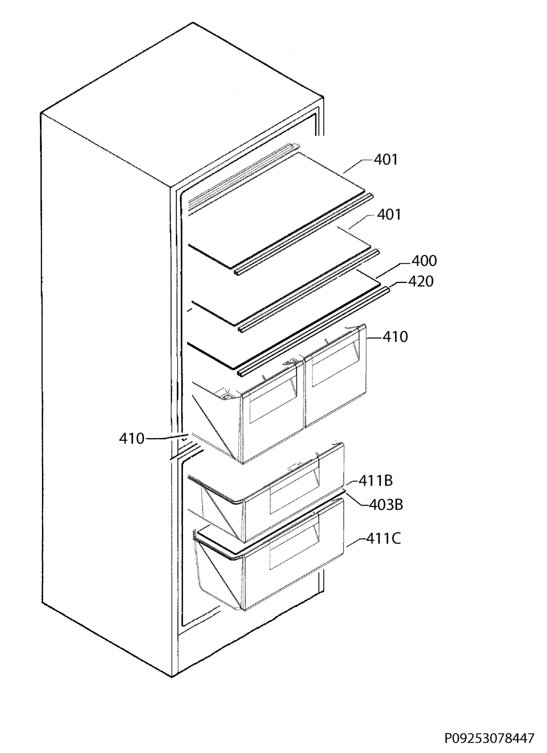 Internal parts