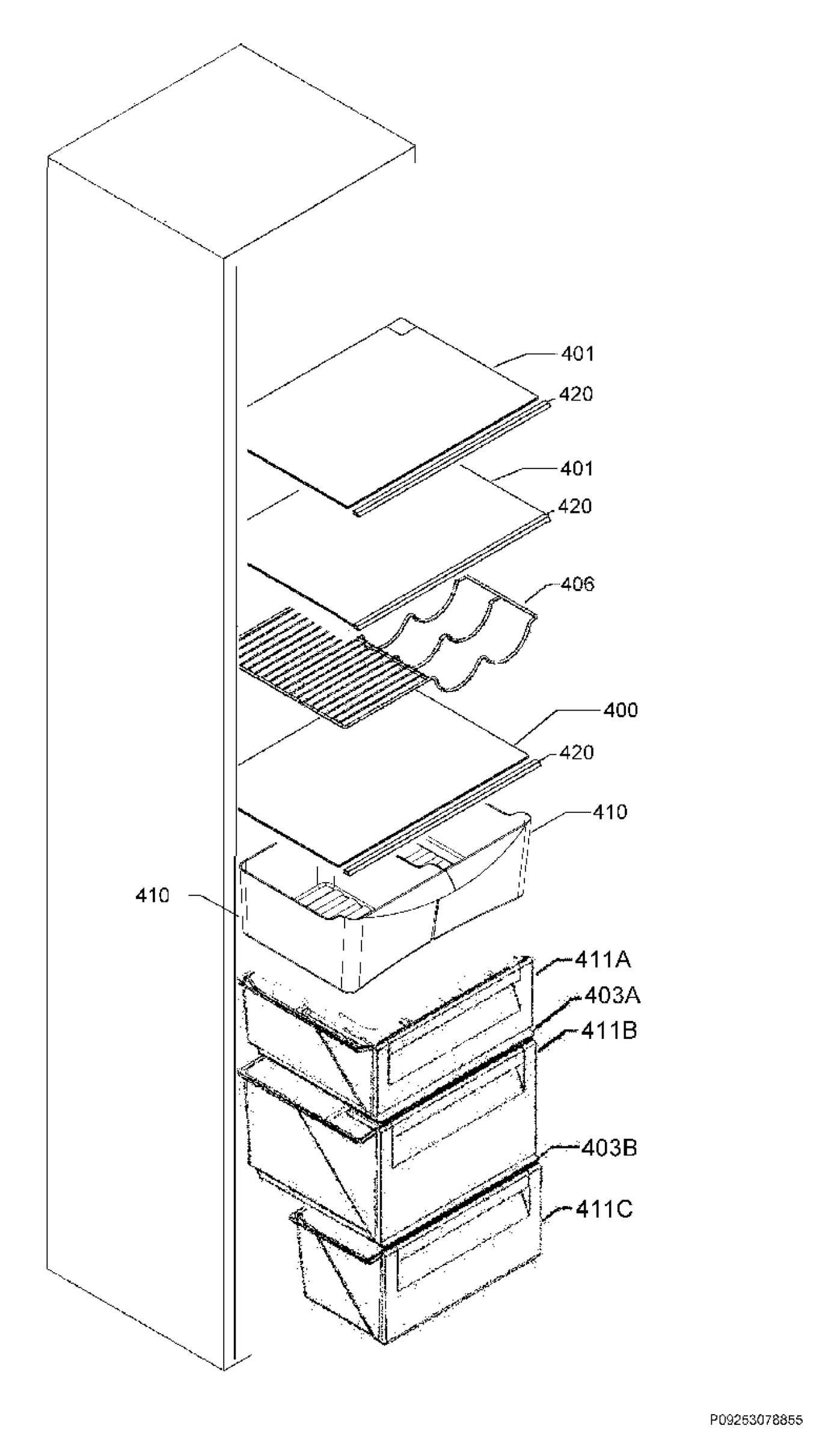 Internal parts
