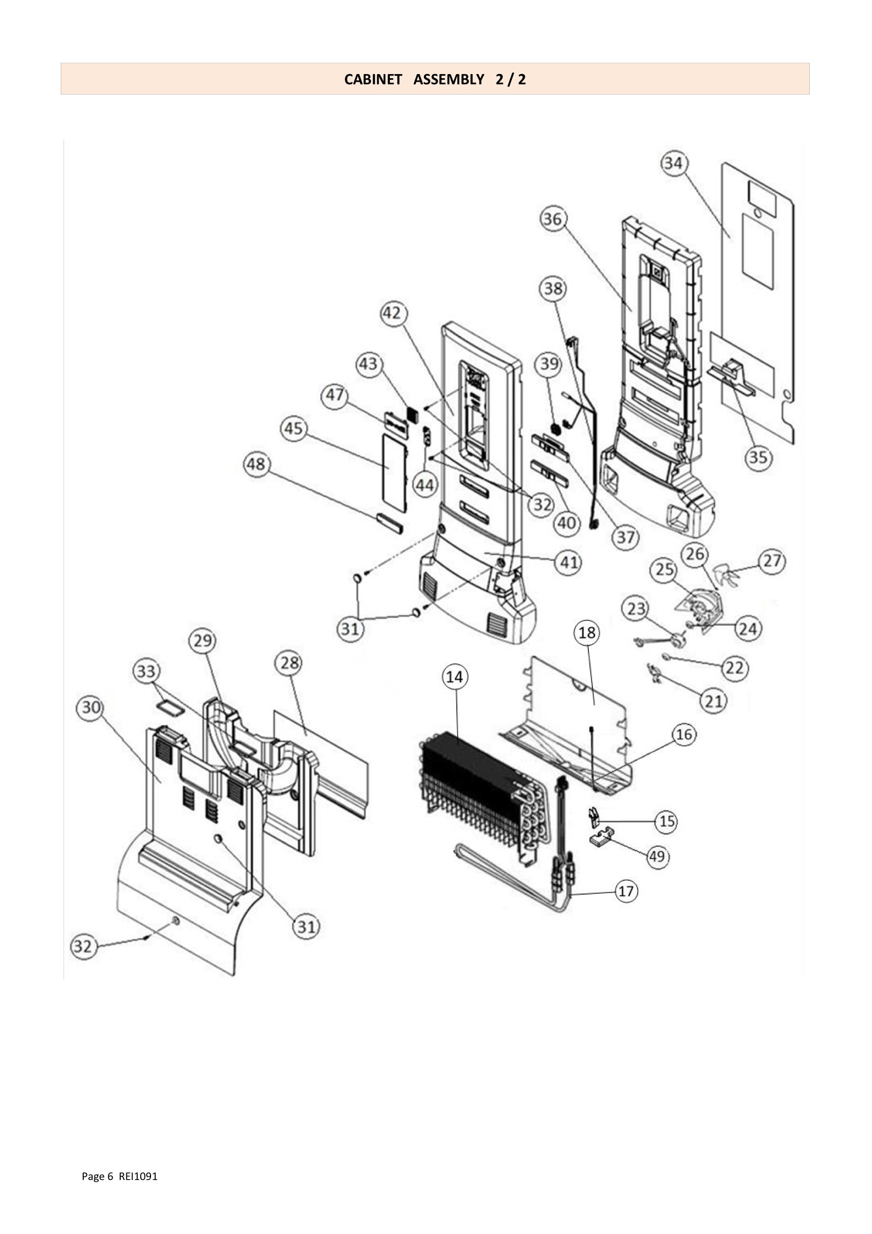 Freezer cooling system