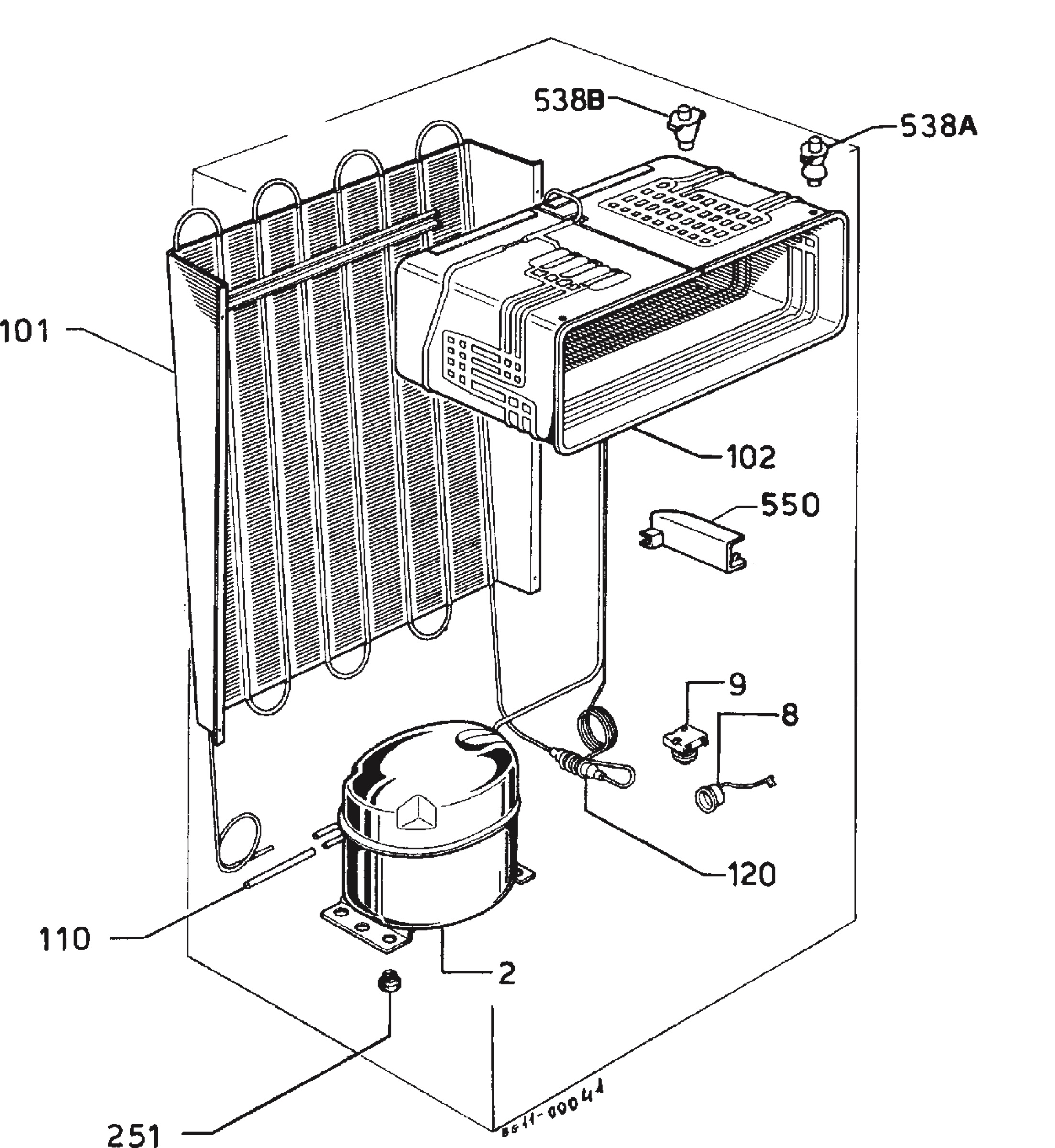Refrigerator cooling system