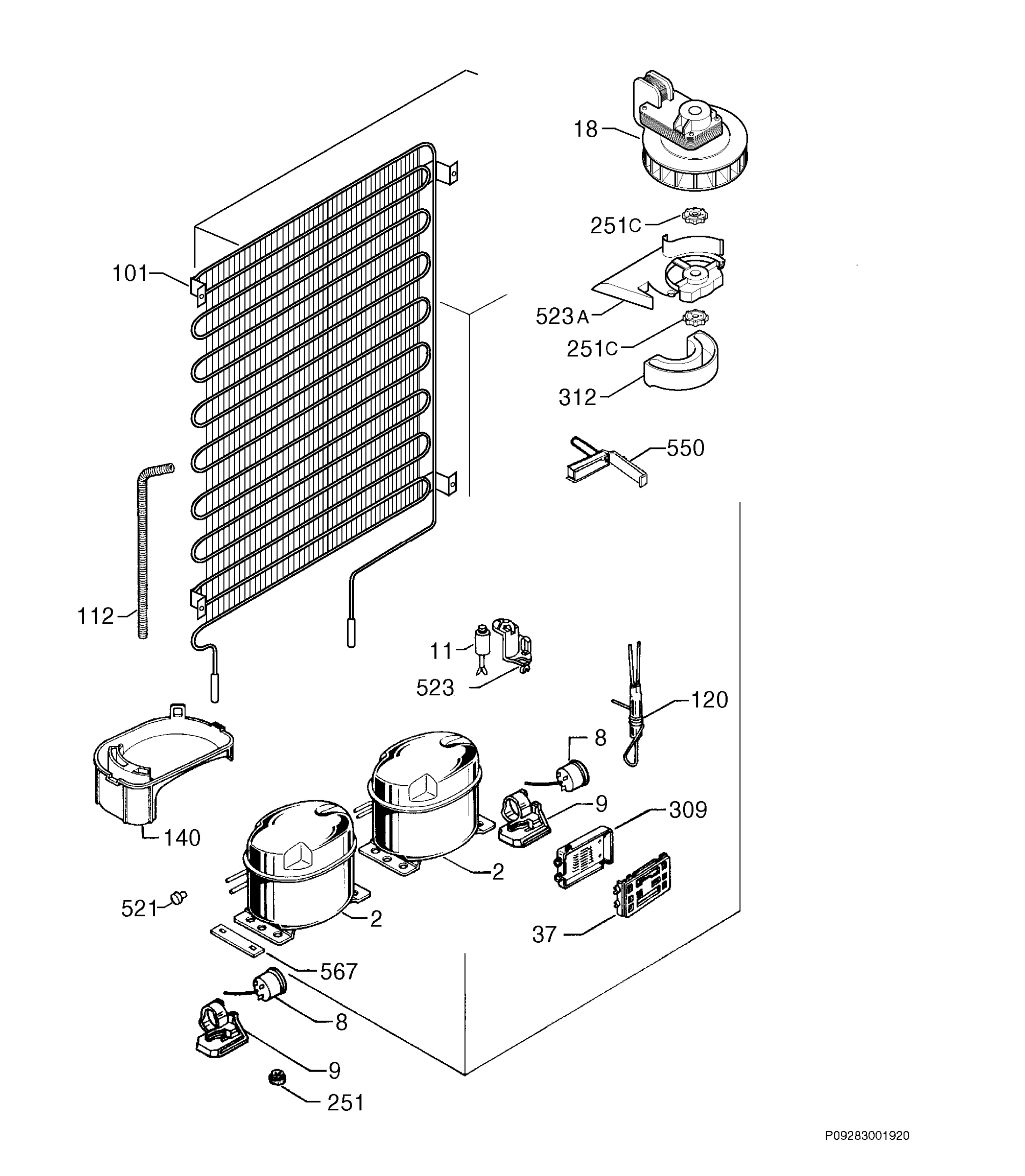 Cooling system 017