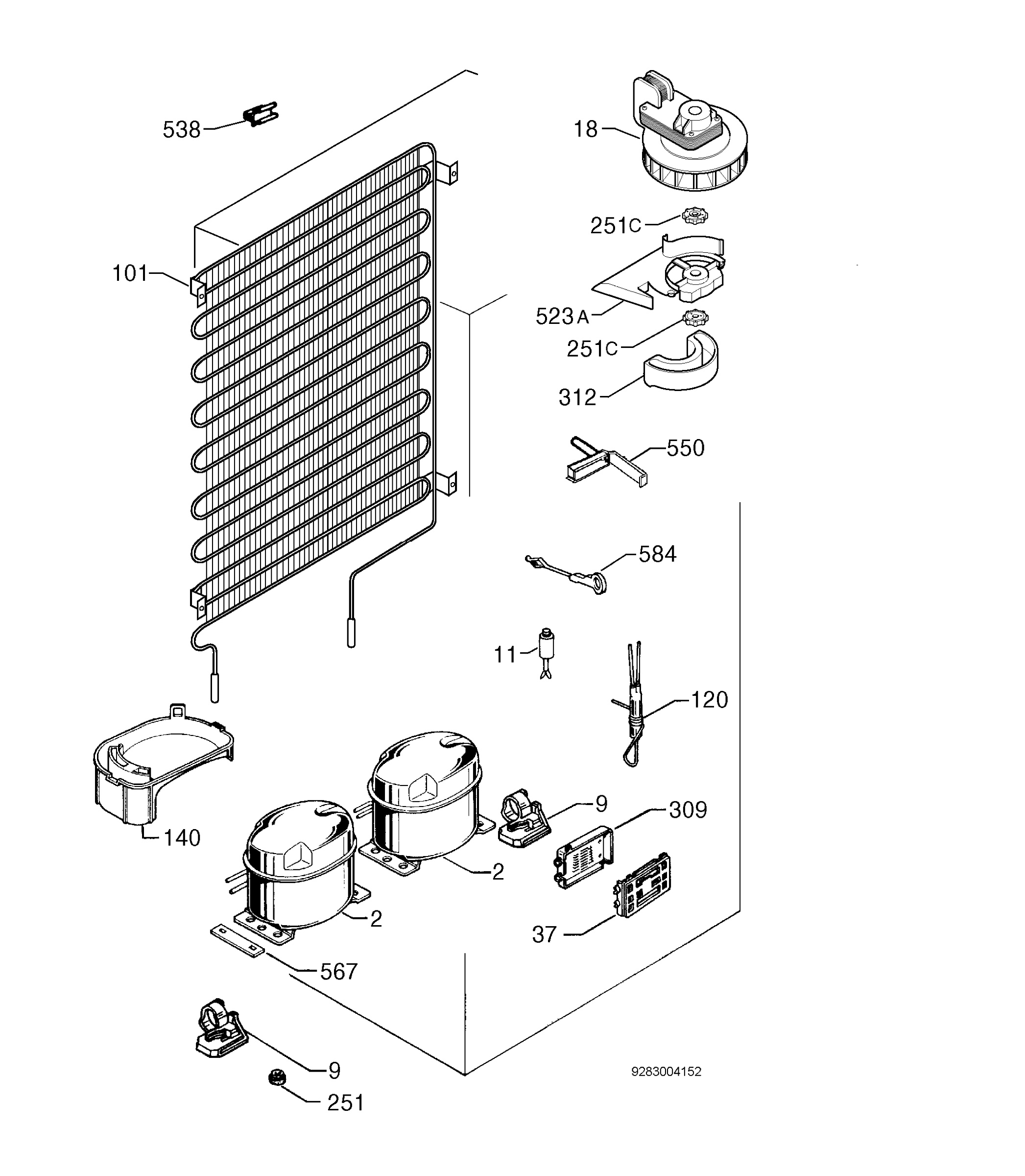 Cooling system 017