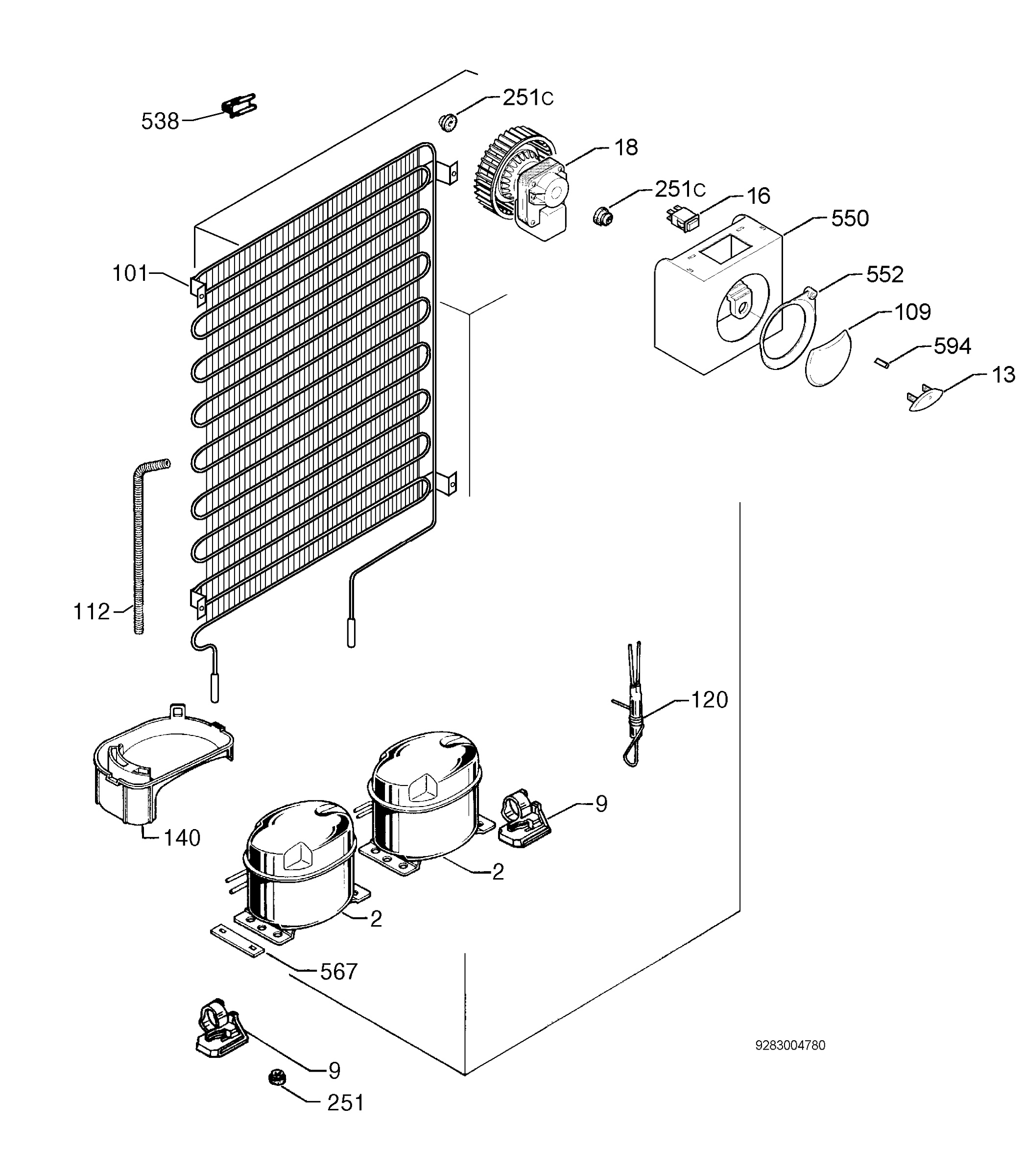 Cooling system 017