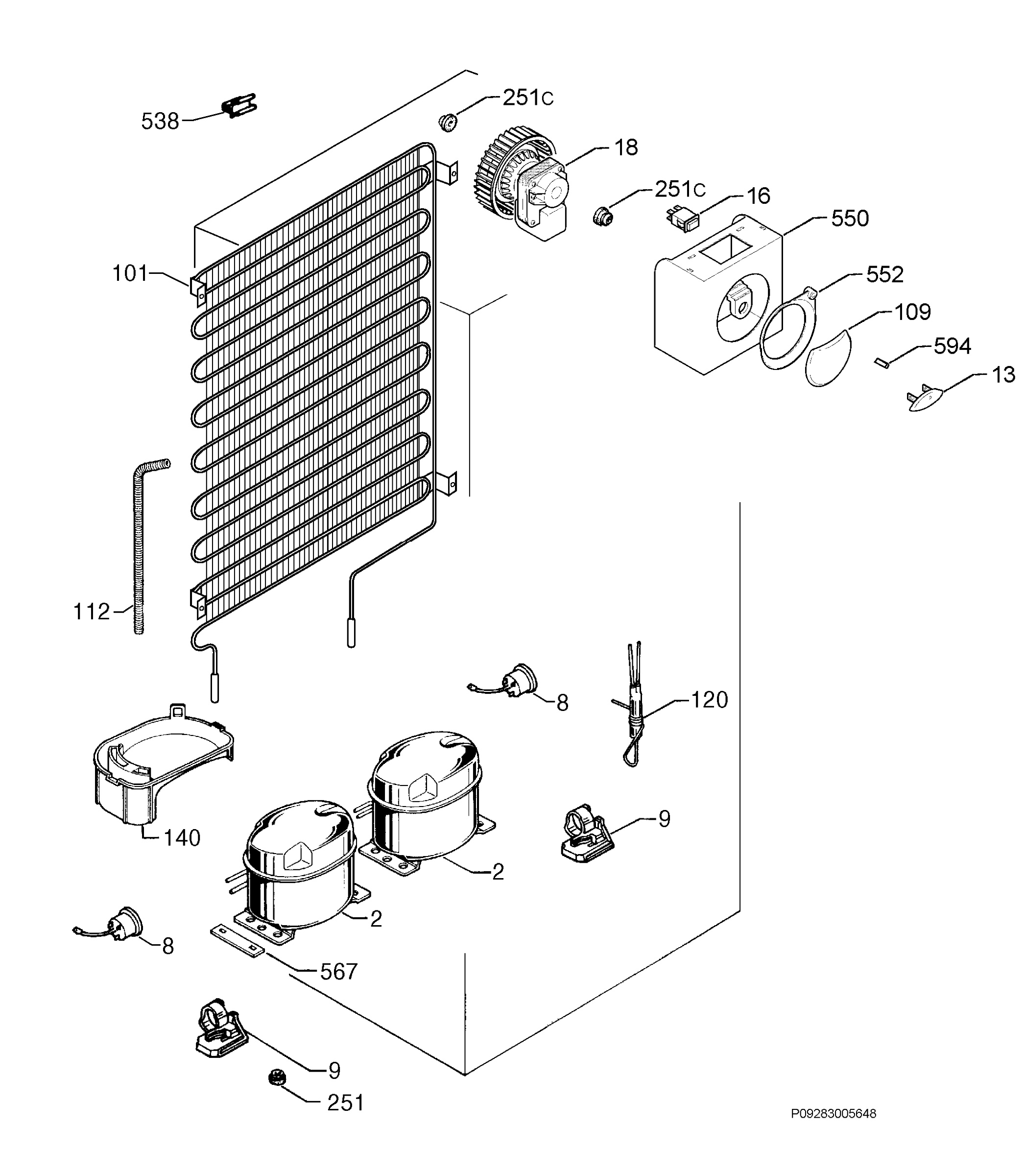Cooling system 017