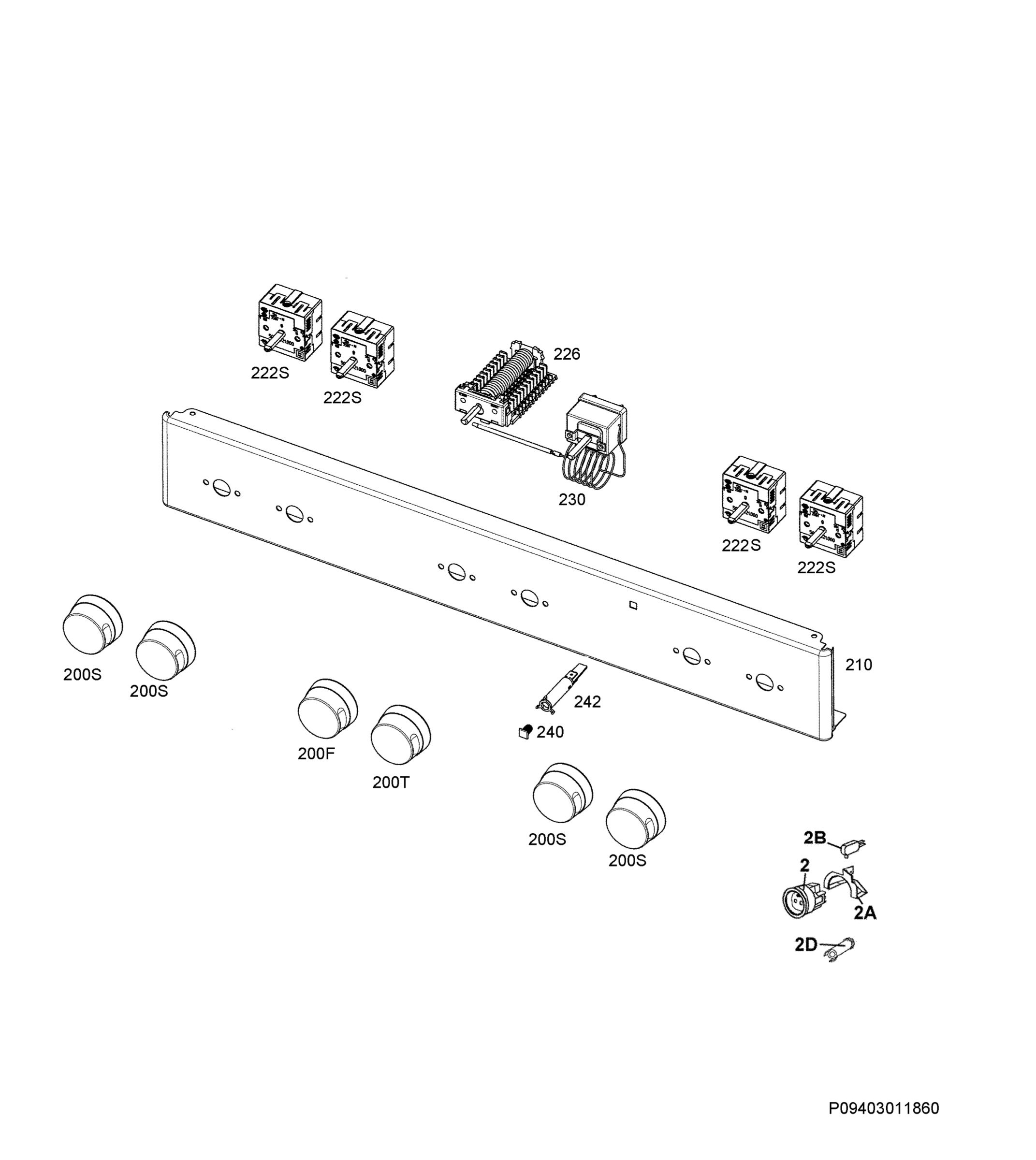 Command panel 037