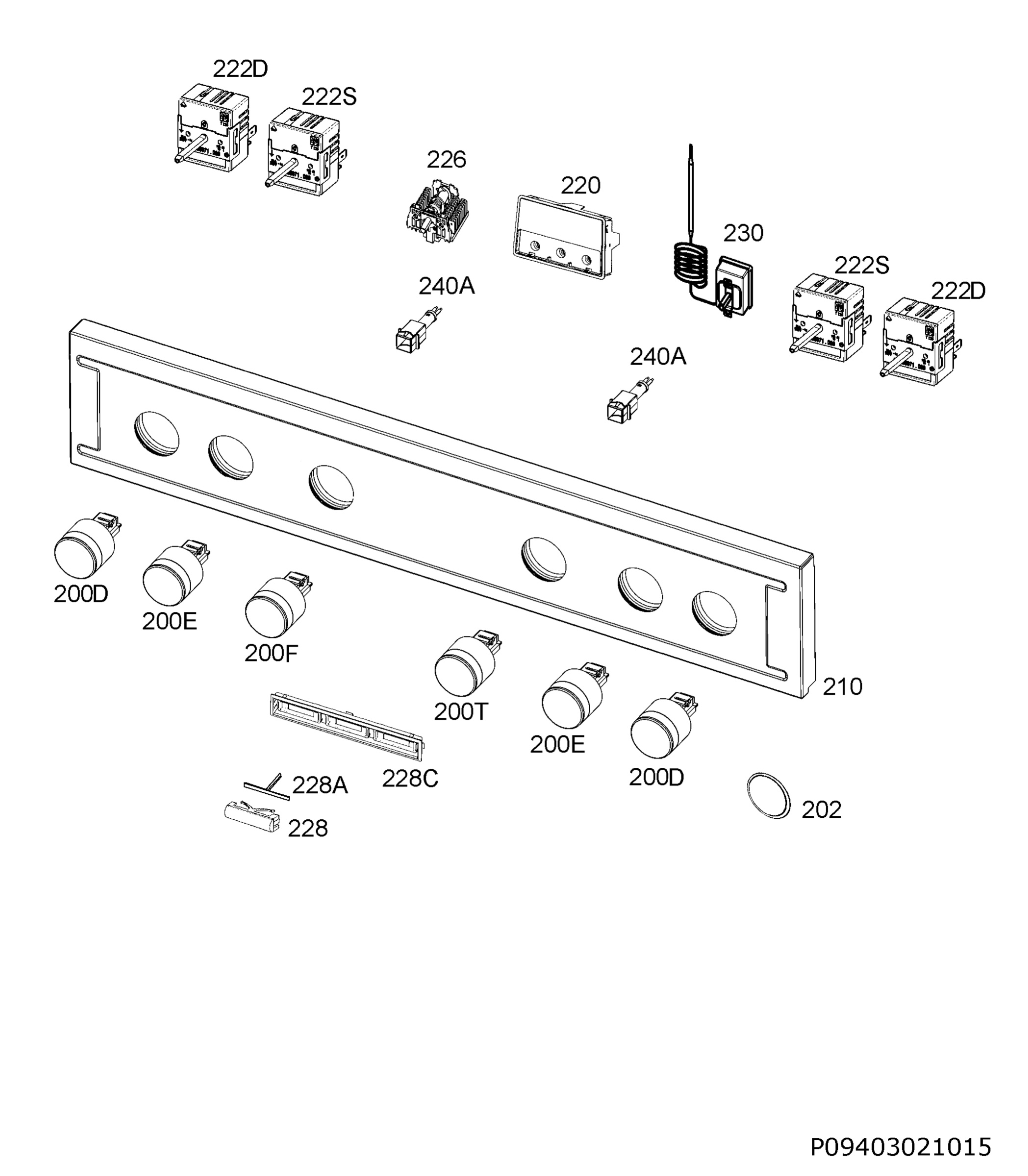 Command panel 037