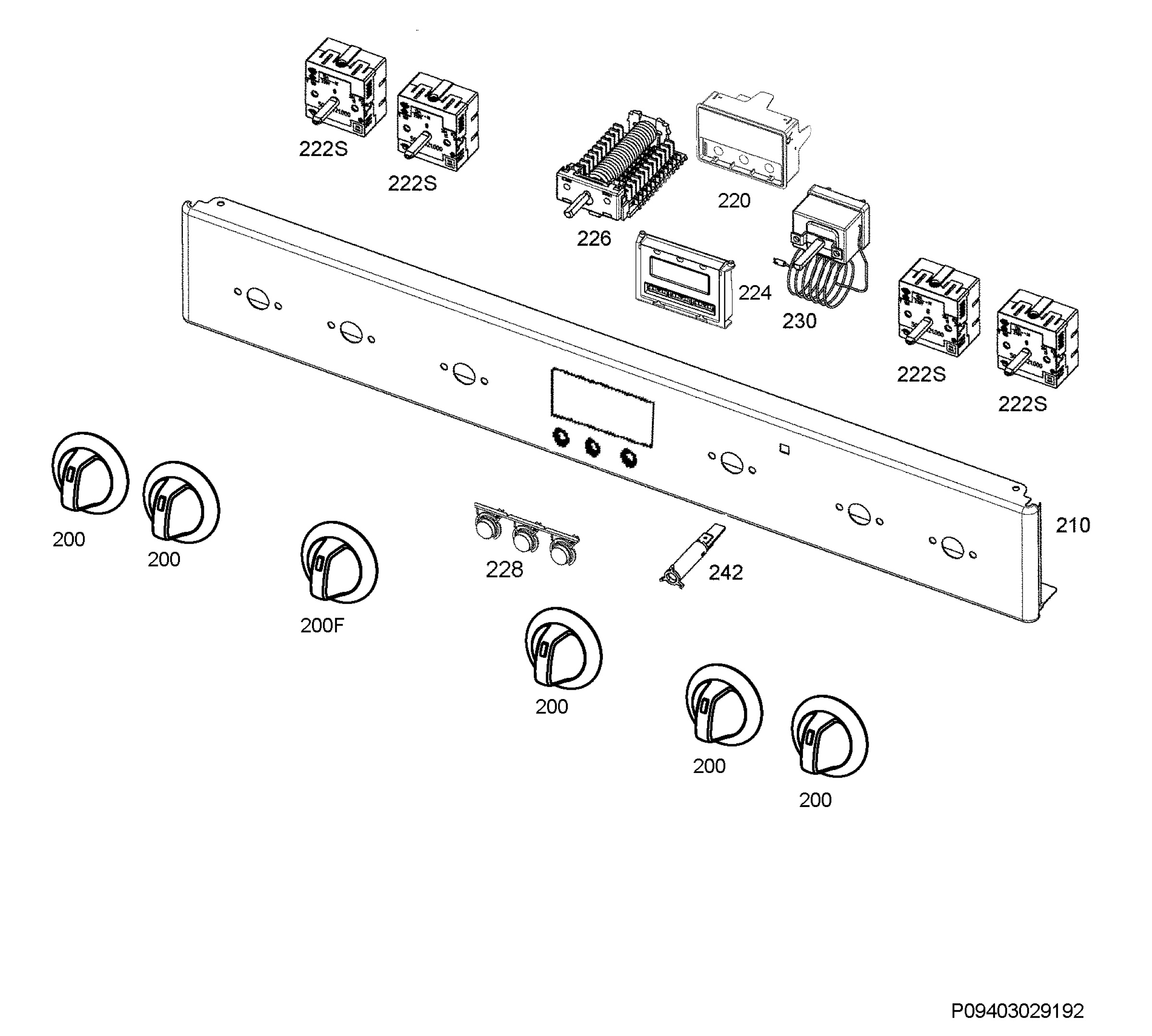 Command panel 037
