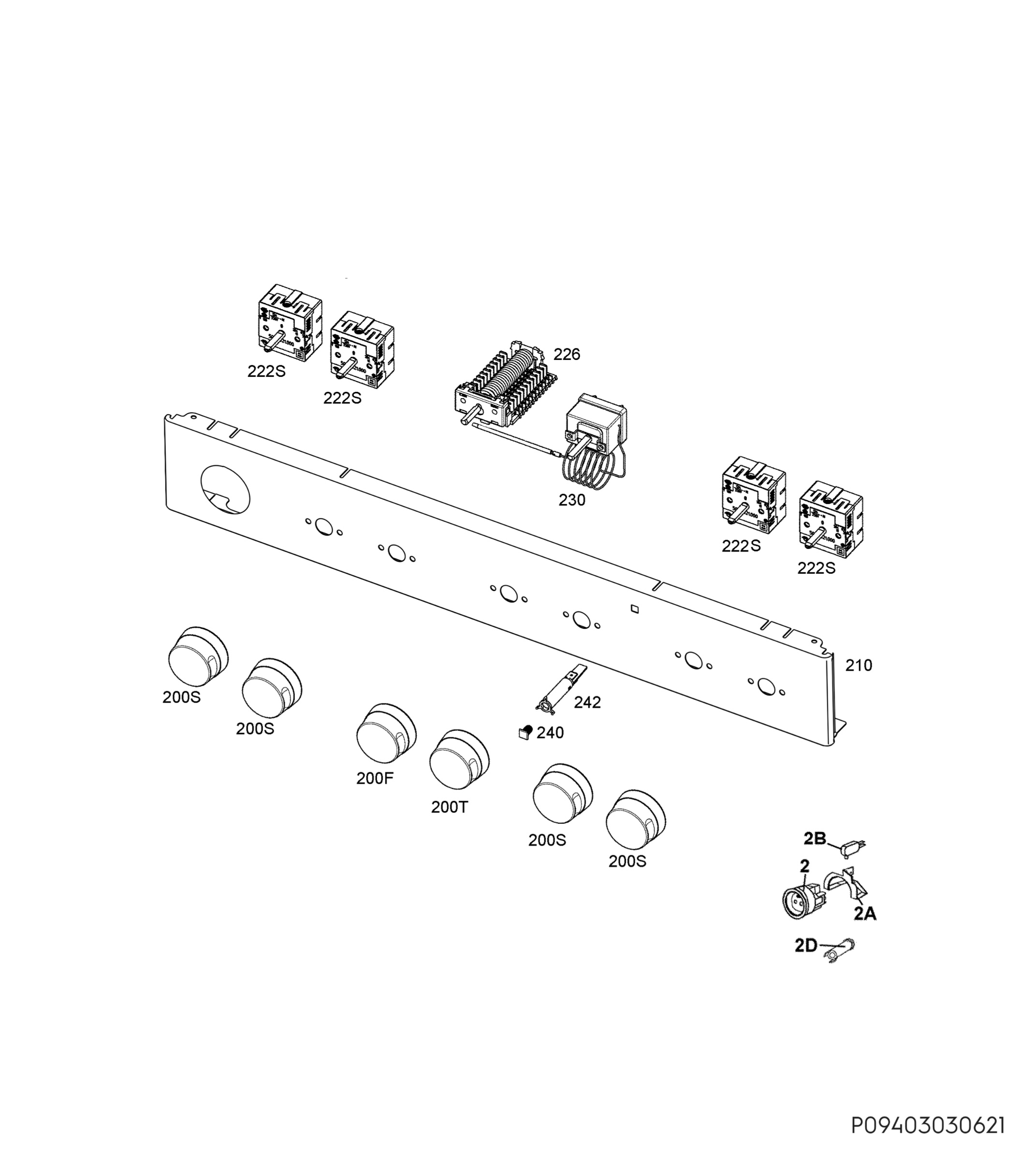Command panel 037