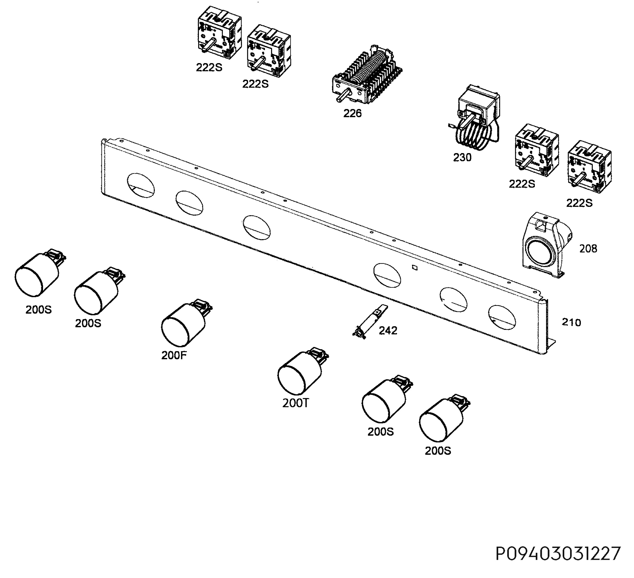 Command panel 037