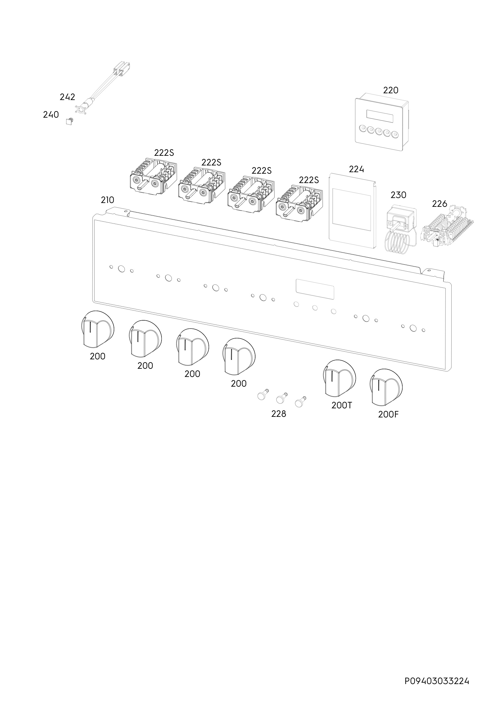 Command panel 037