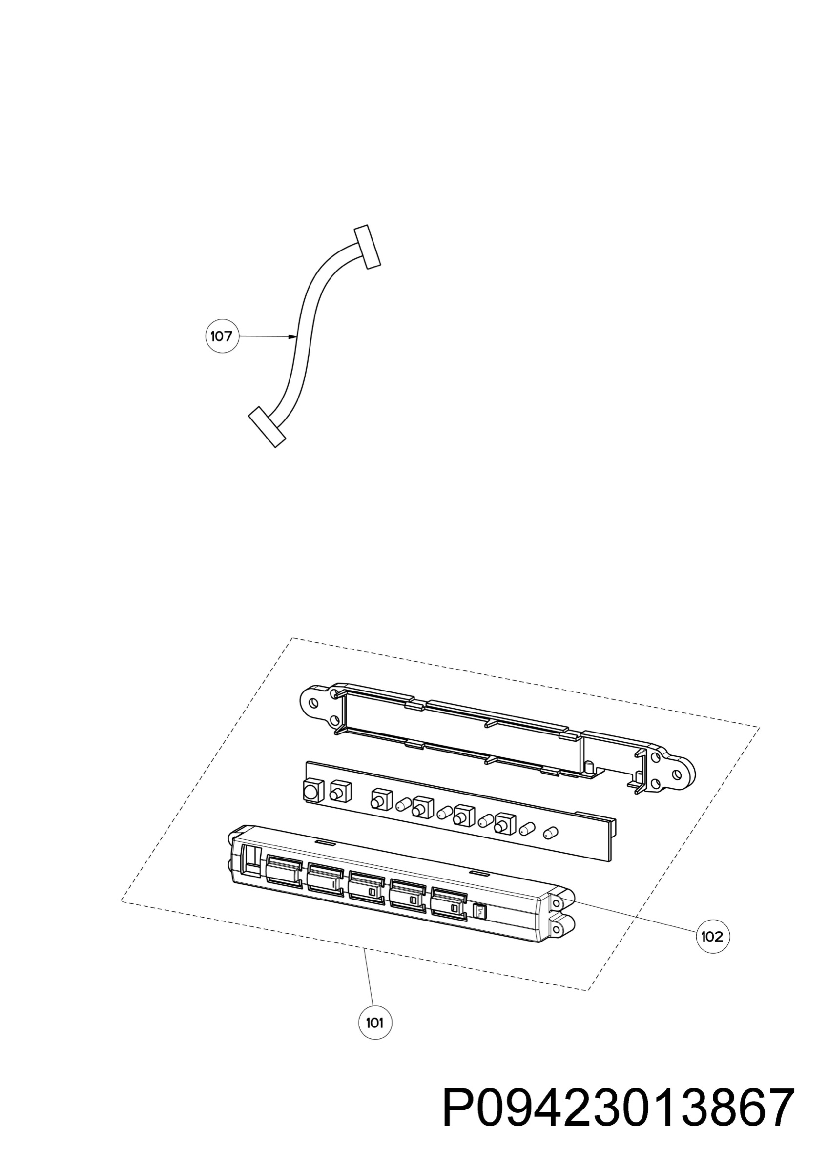 Command panel 037