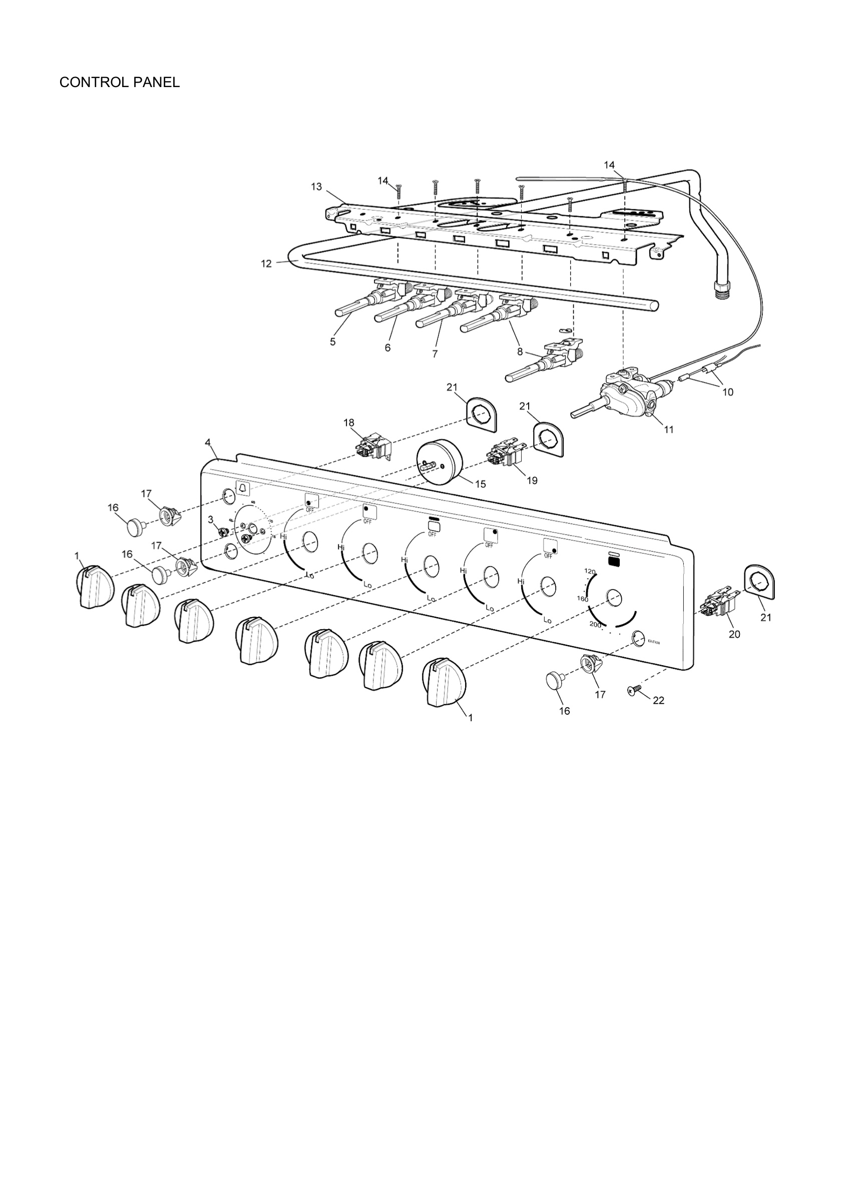 Command panel 037