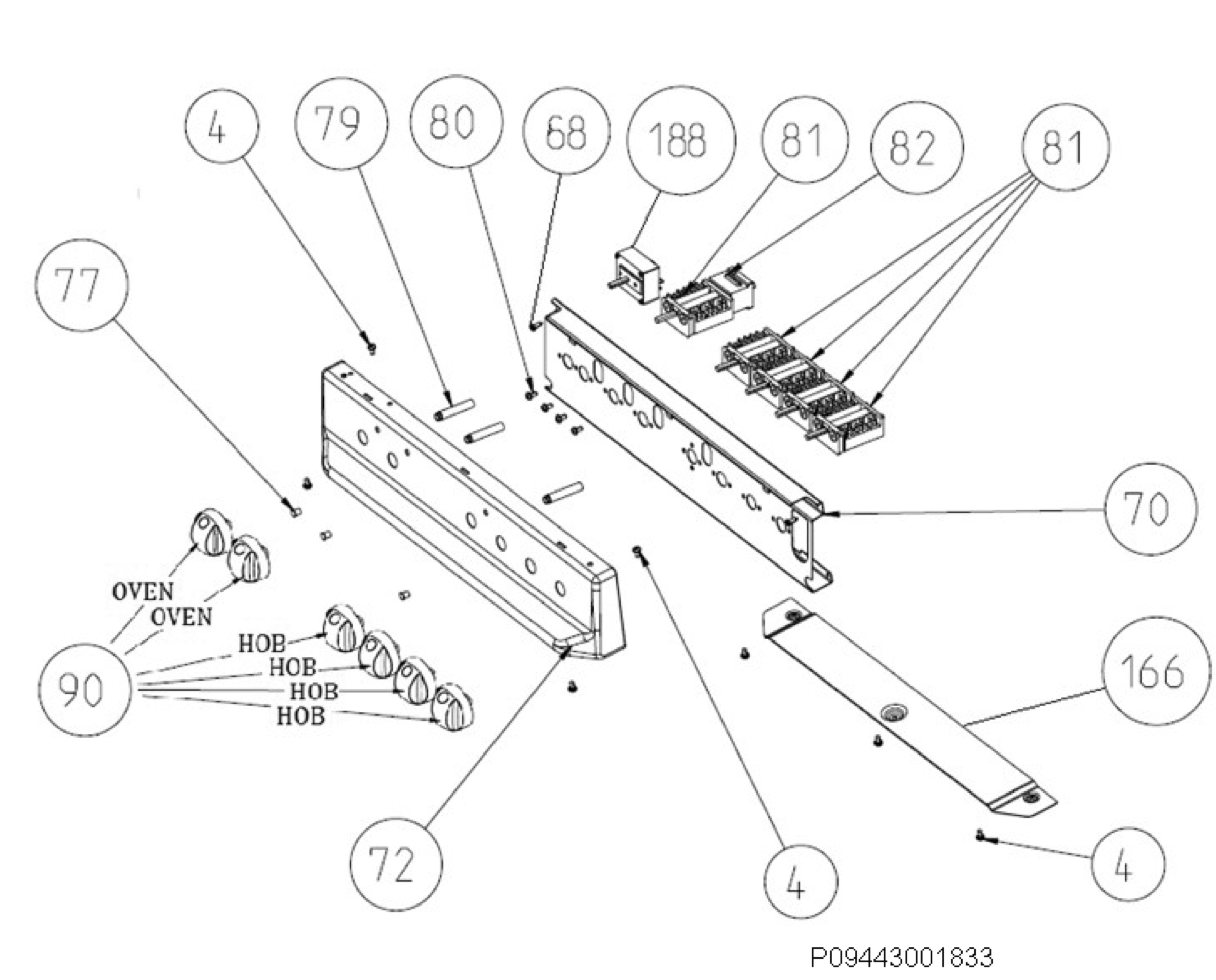 Command panel 037