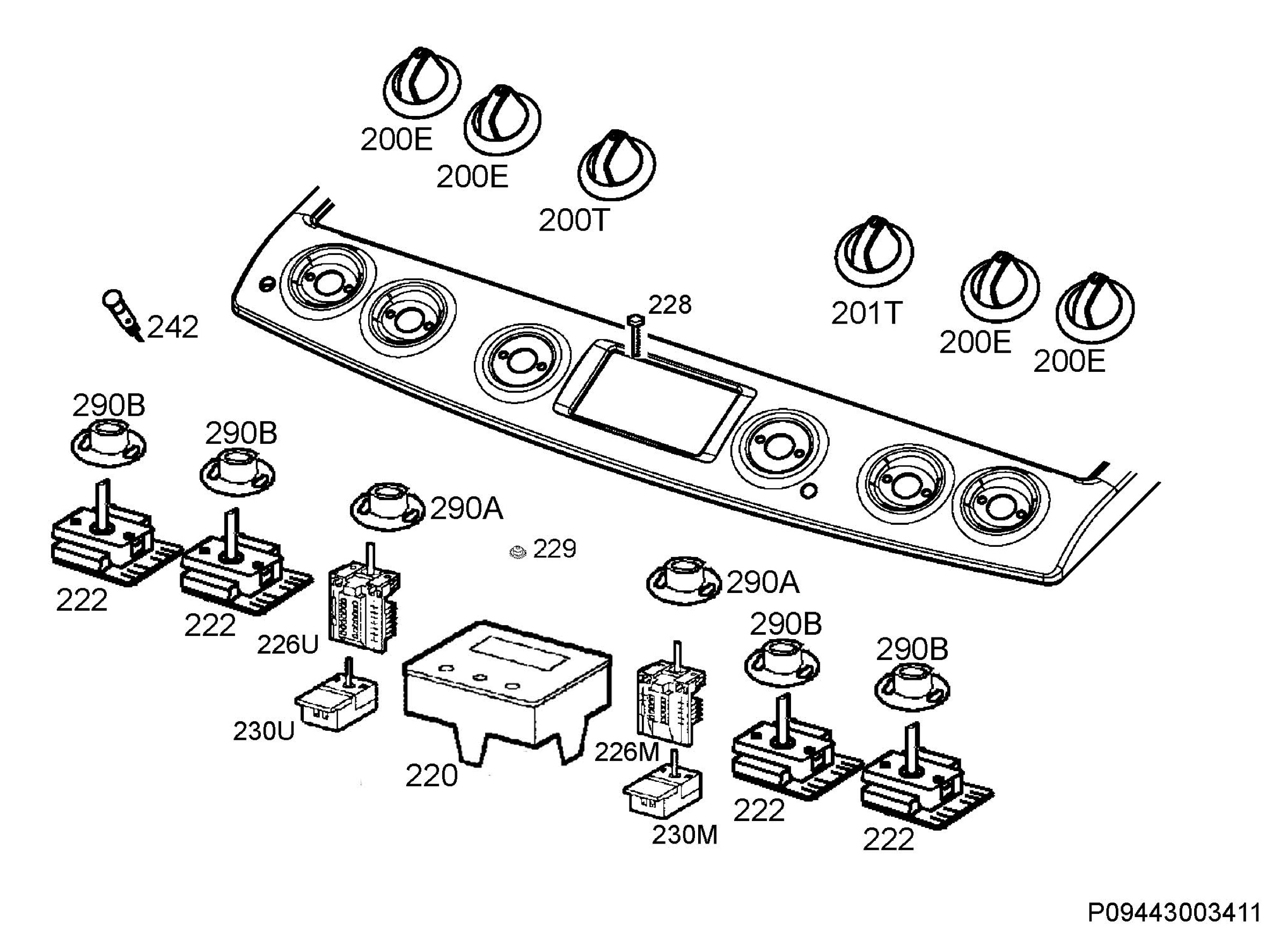 Command panel 037