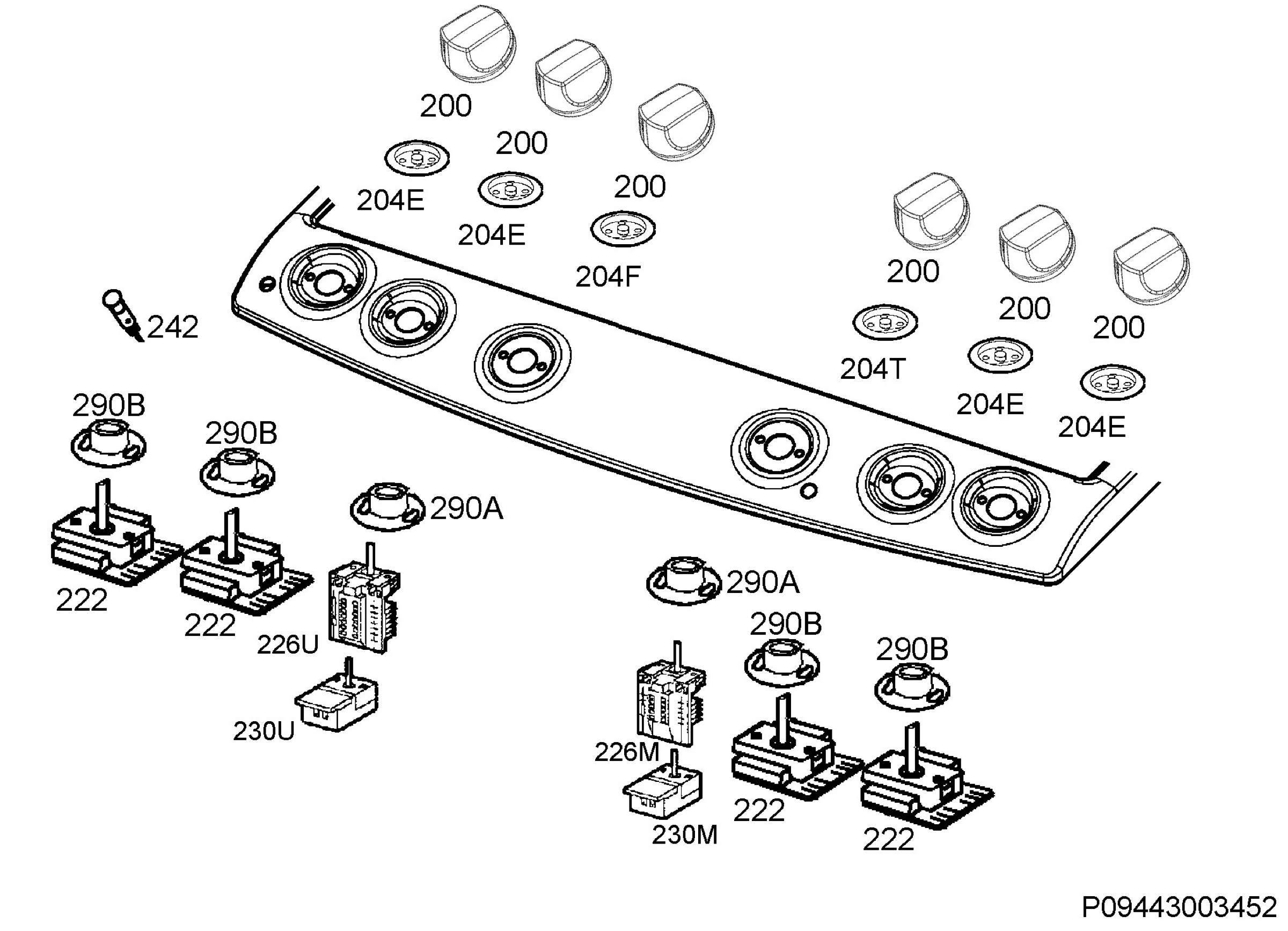 Command panel 037