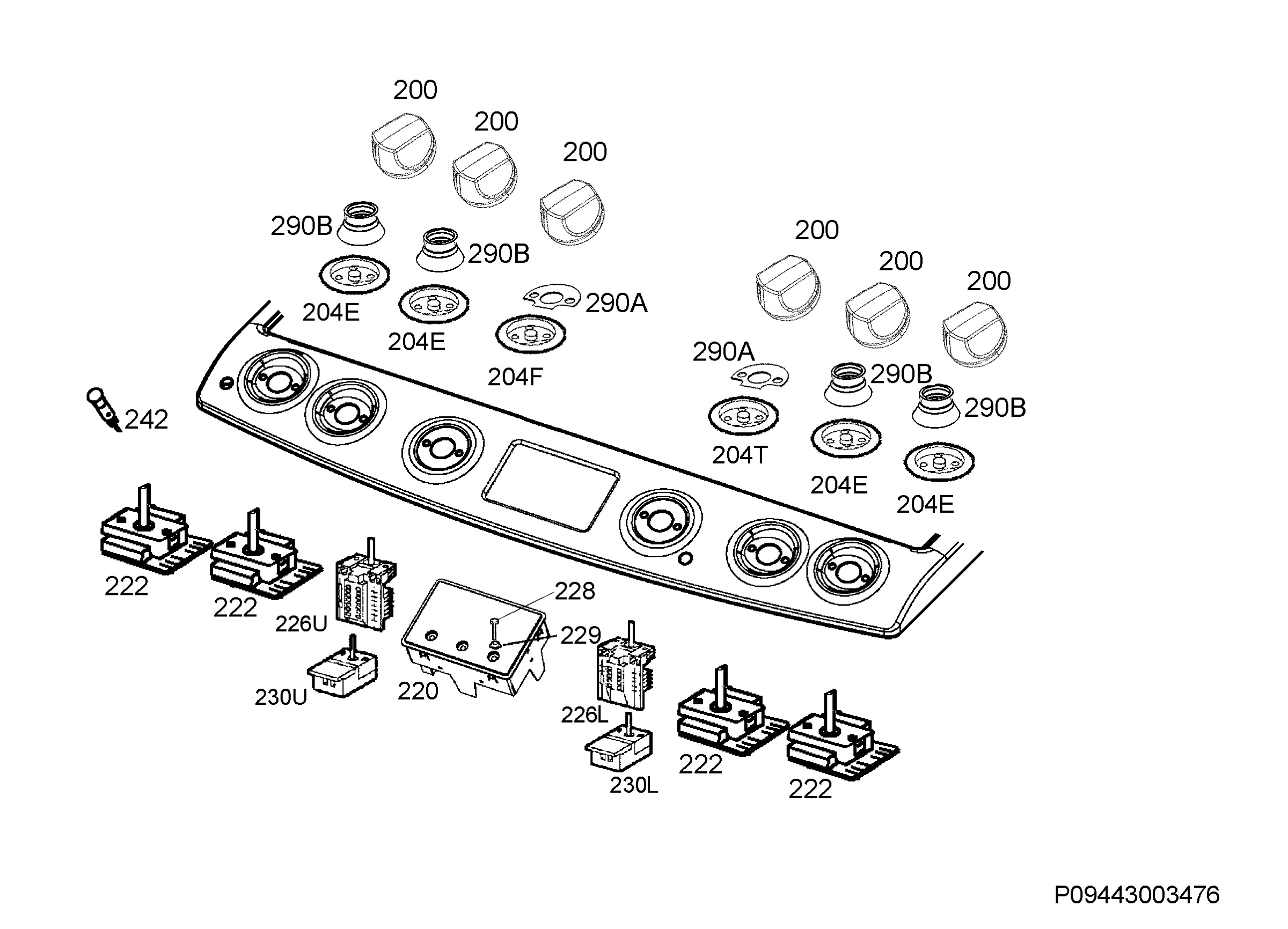 Command panel 037