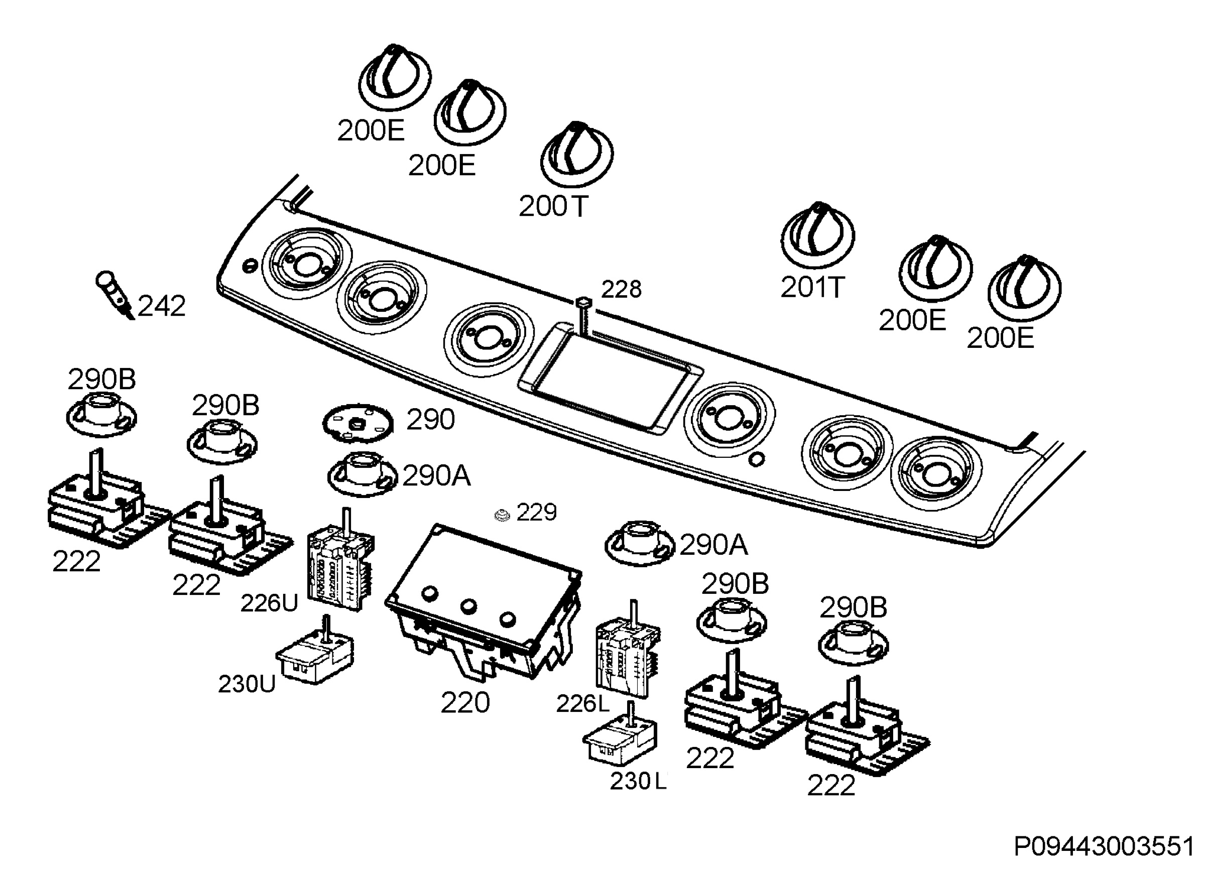 Command panel 037