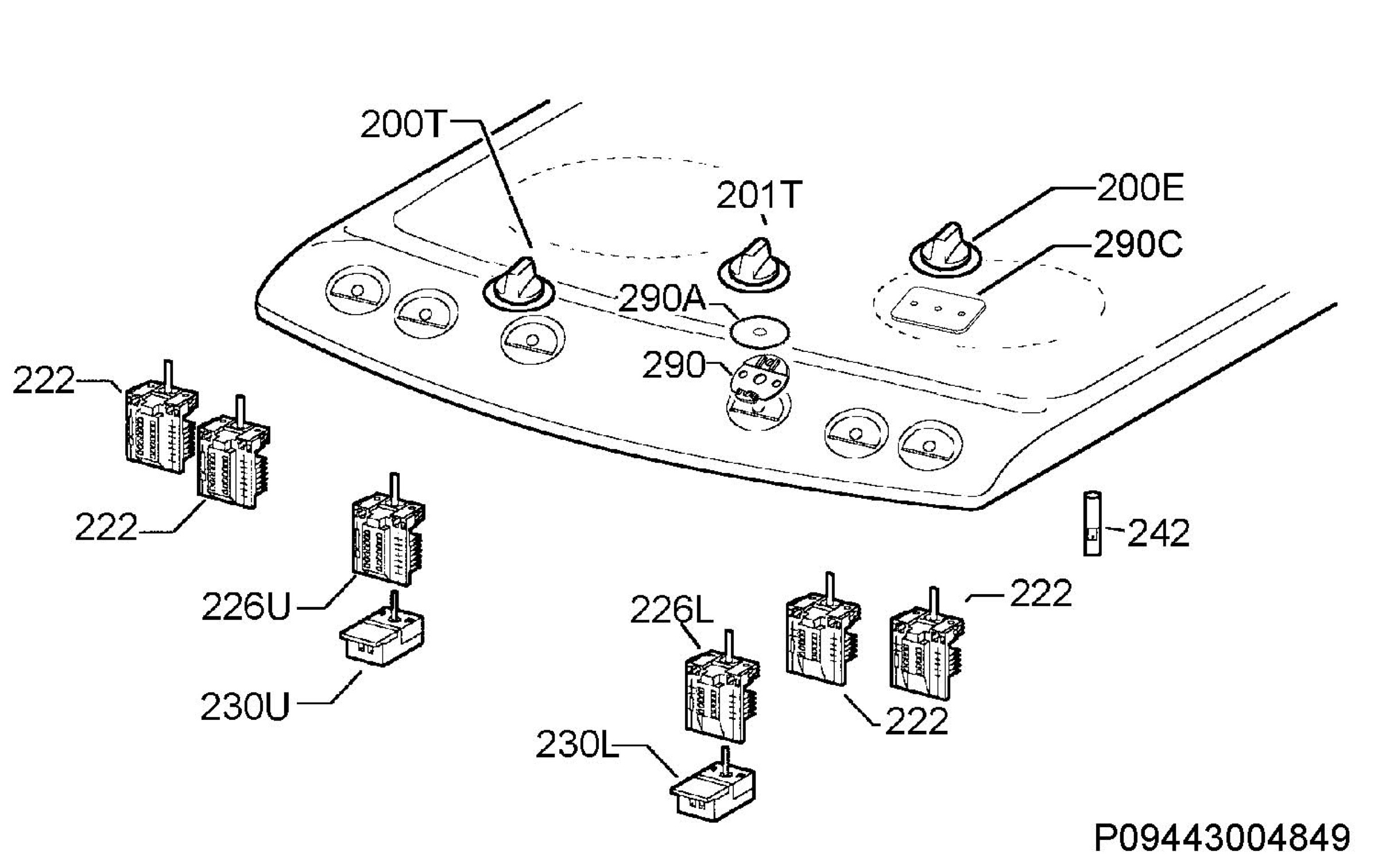 Command panel 037