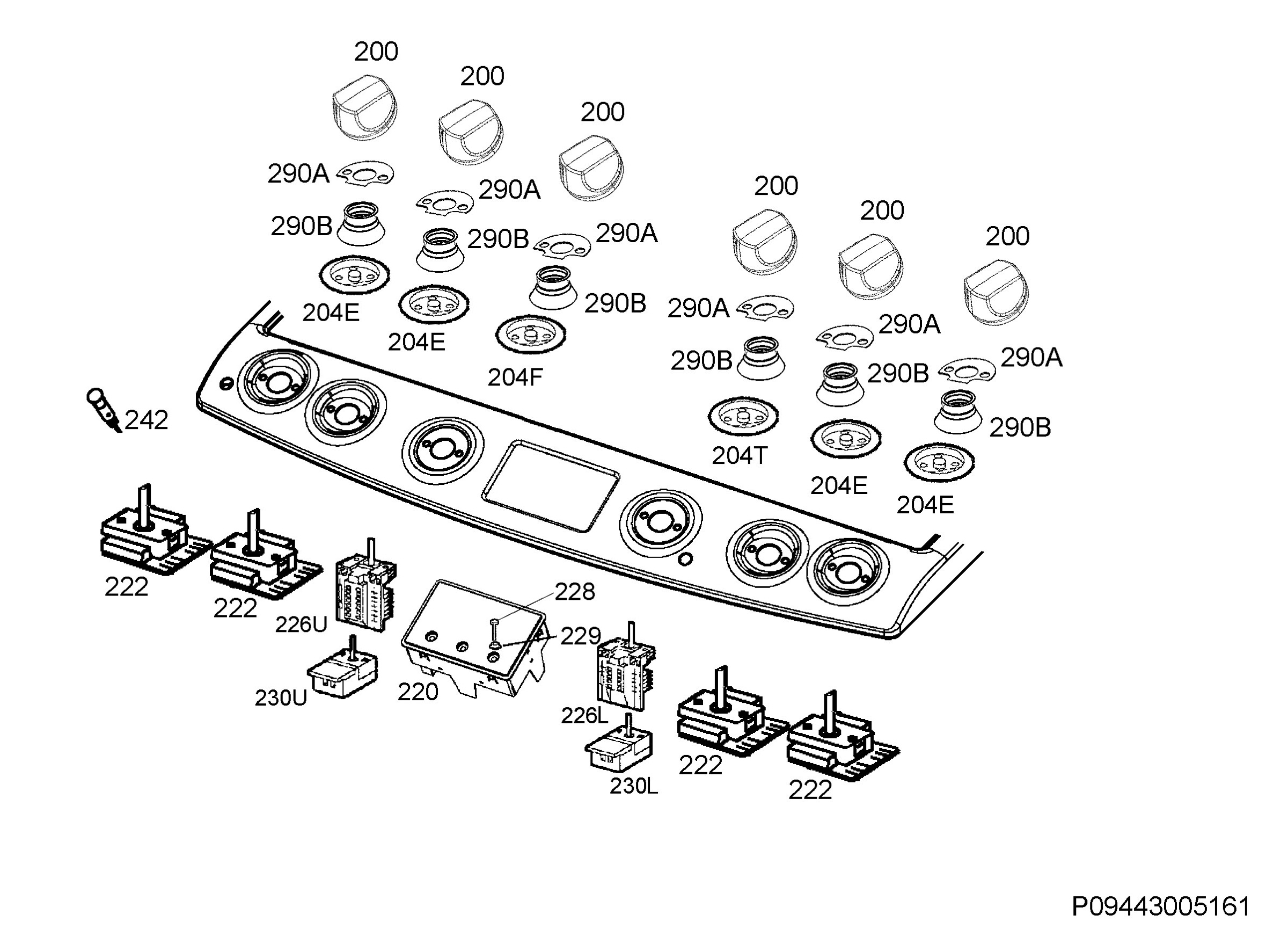 Command panel 037