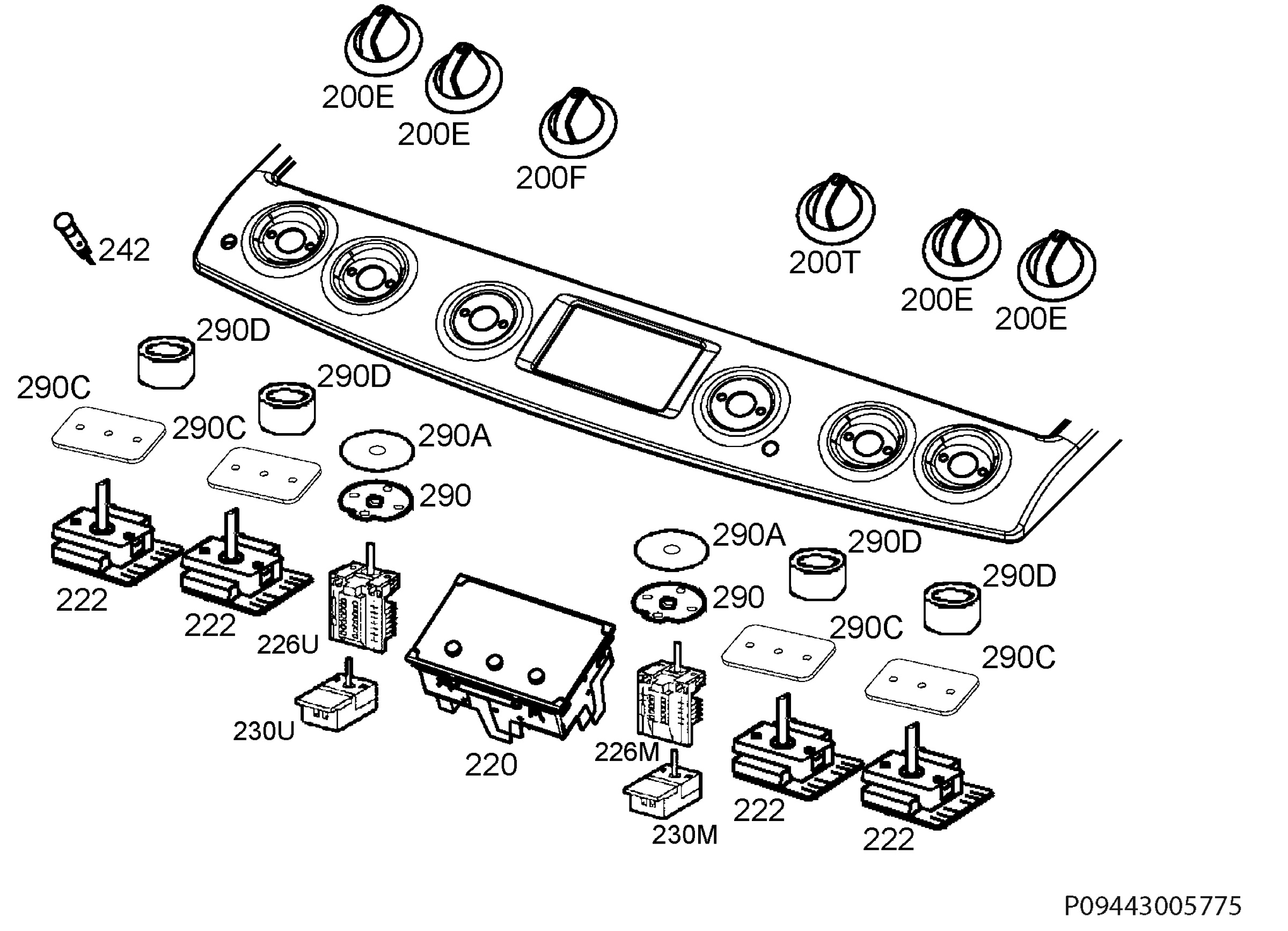 Command panel 037