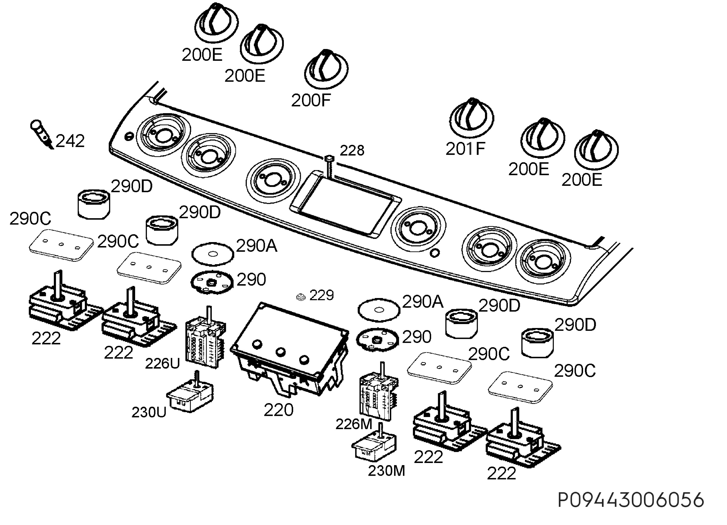 Command panel 037