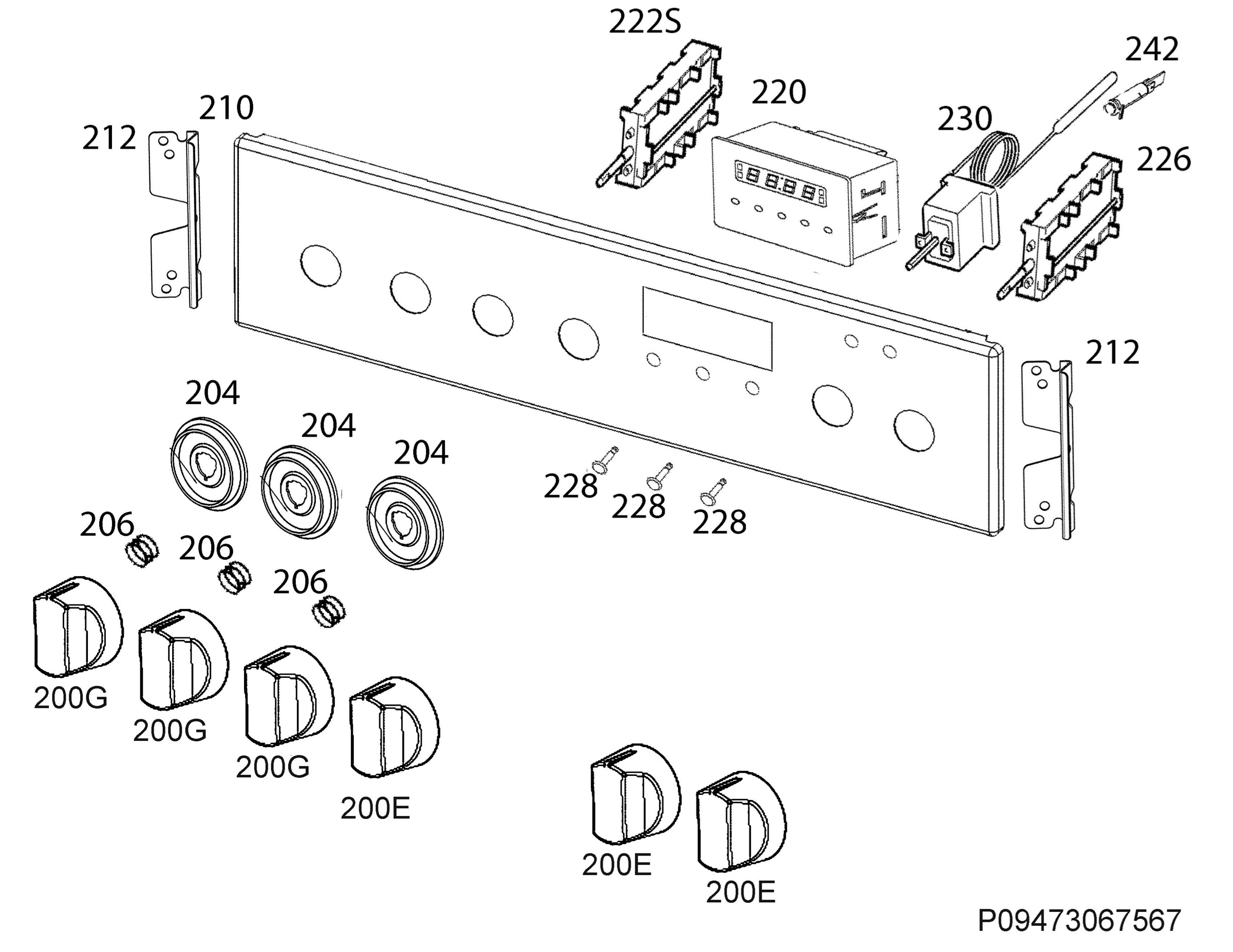 Command panel 037