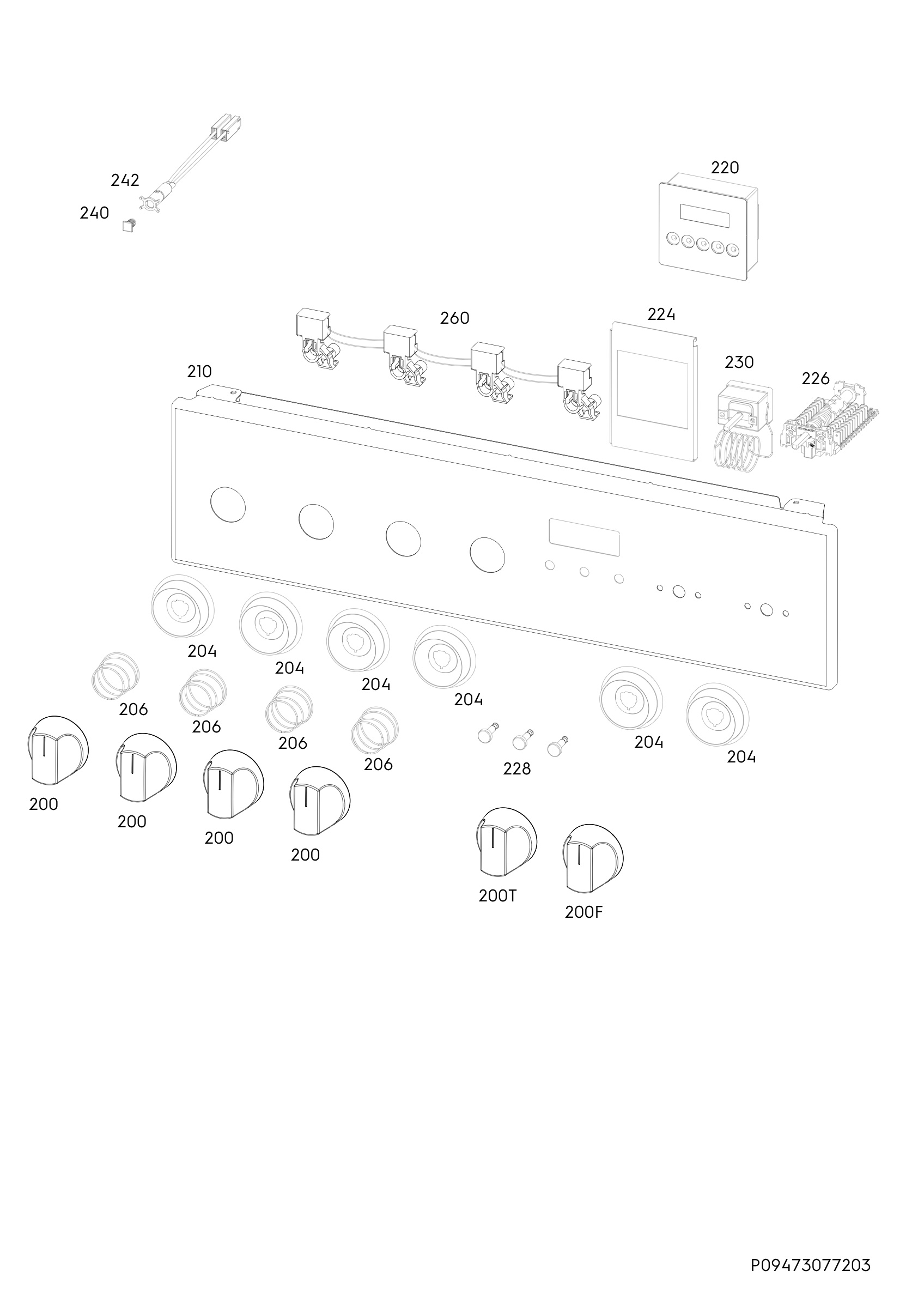 Command panel 037
