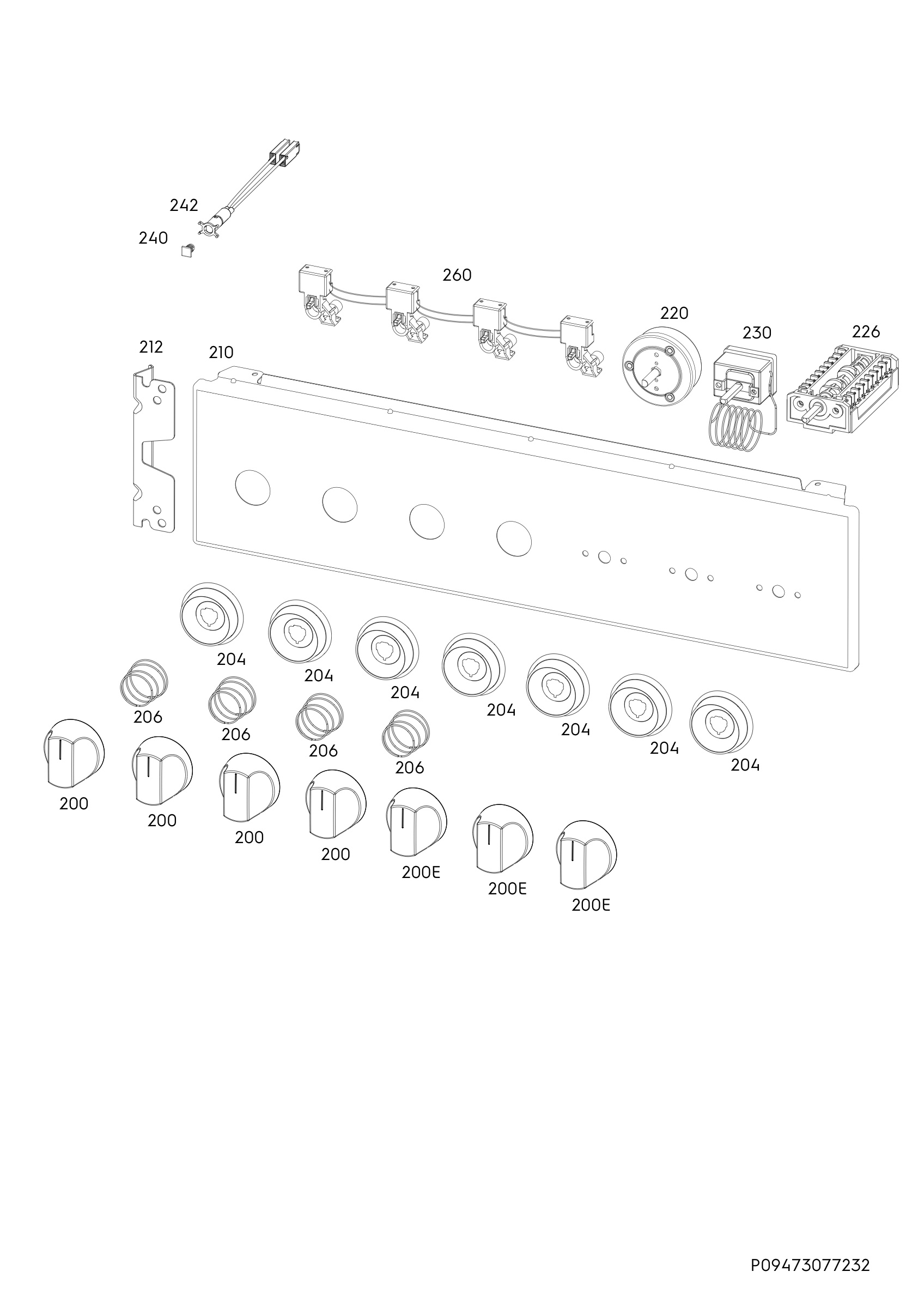 Command panel 037