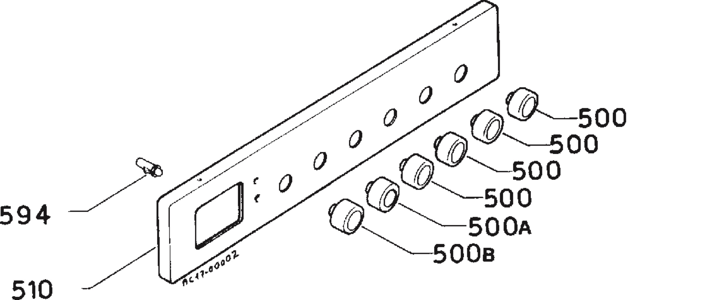 Command panel 037