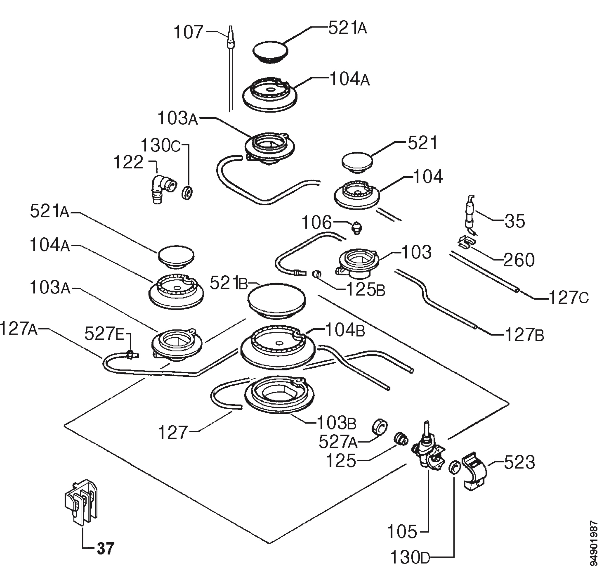 Functional parts 267