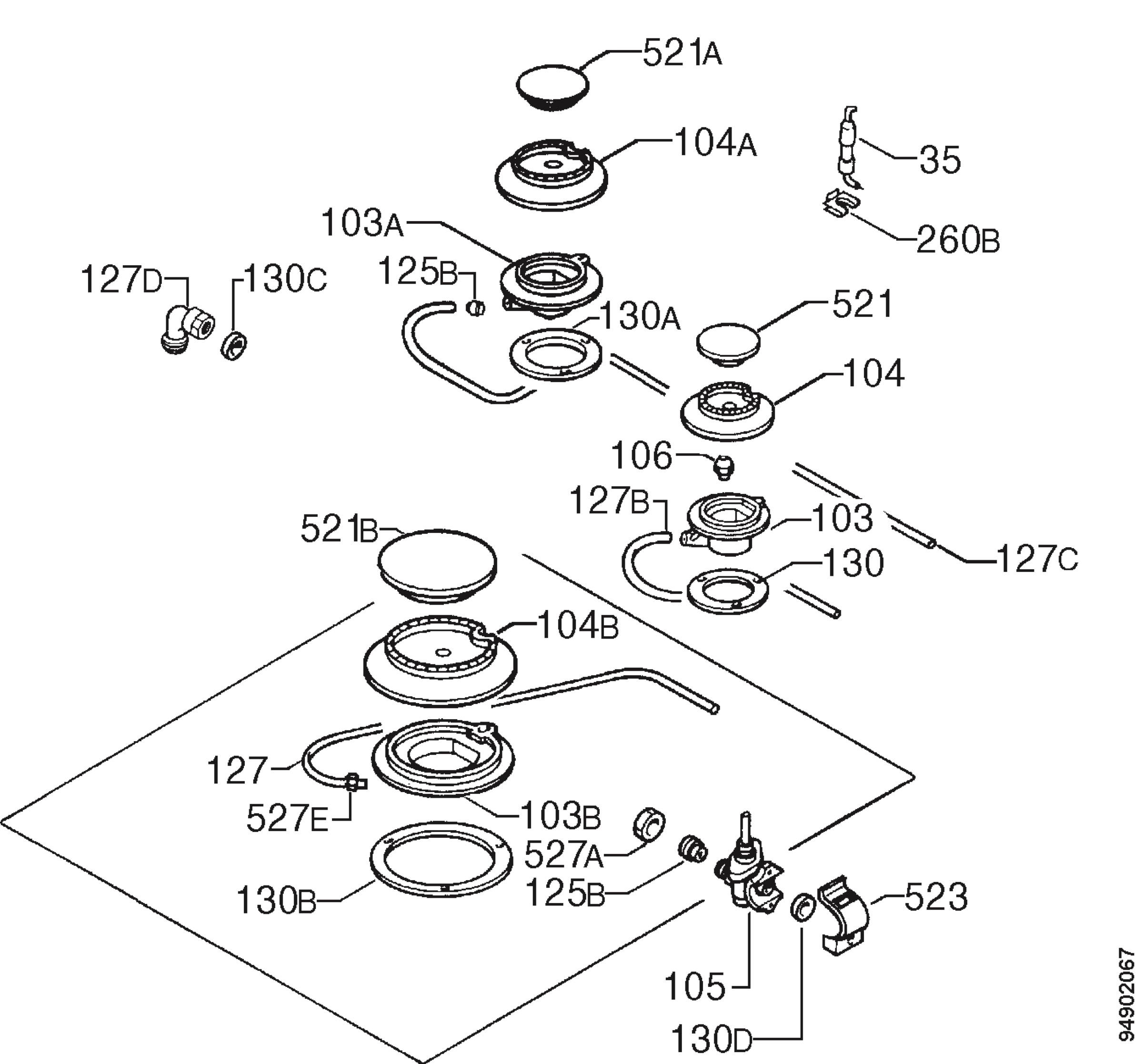 Functional parts 267
