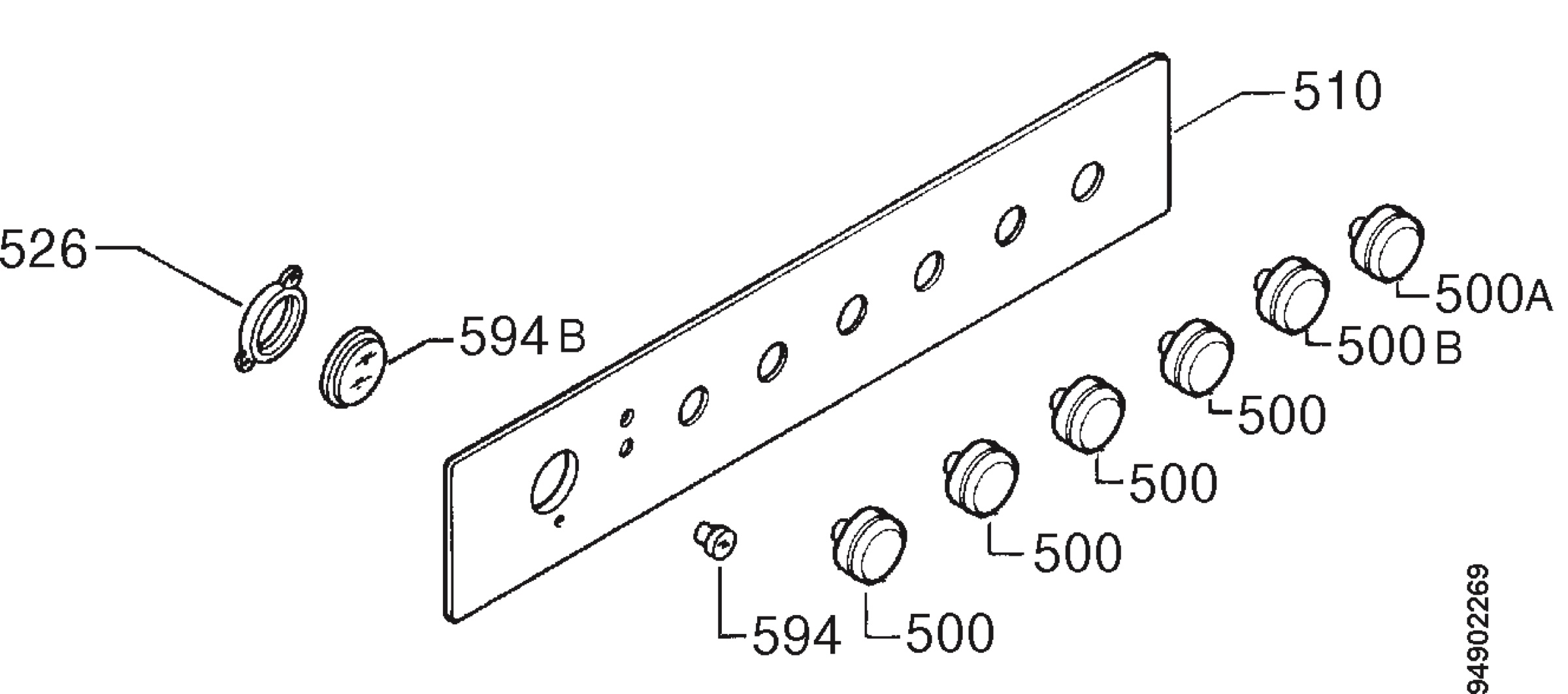 Command panel 037