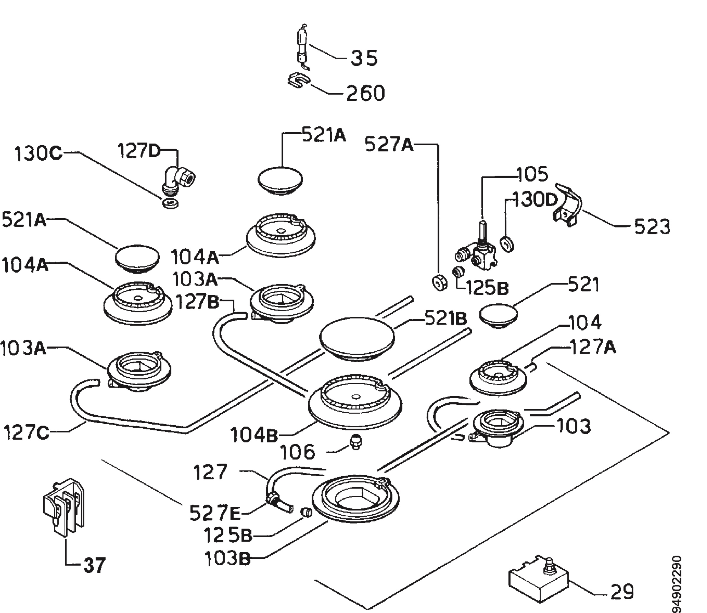 Functional parts 267