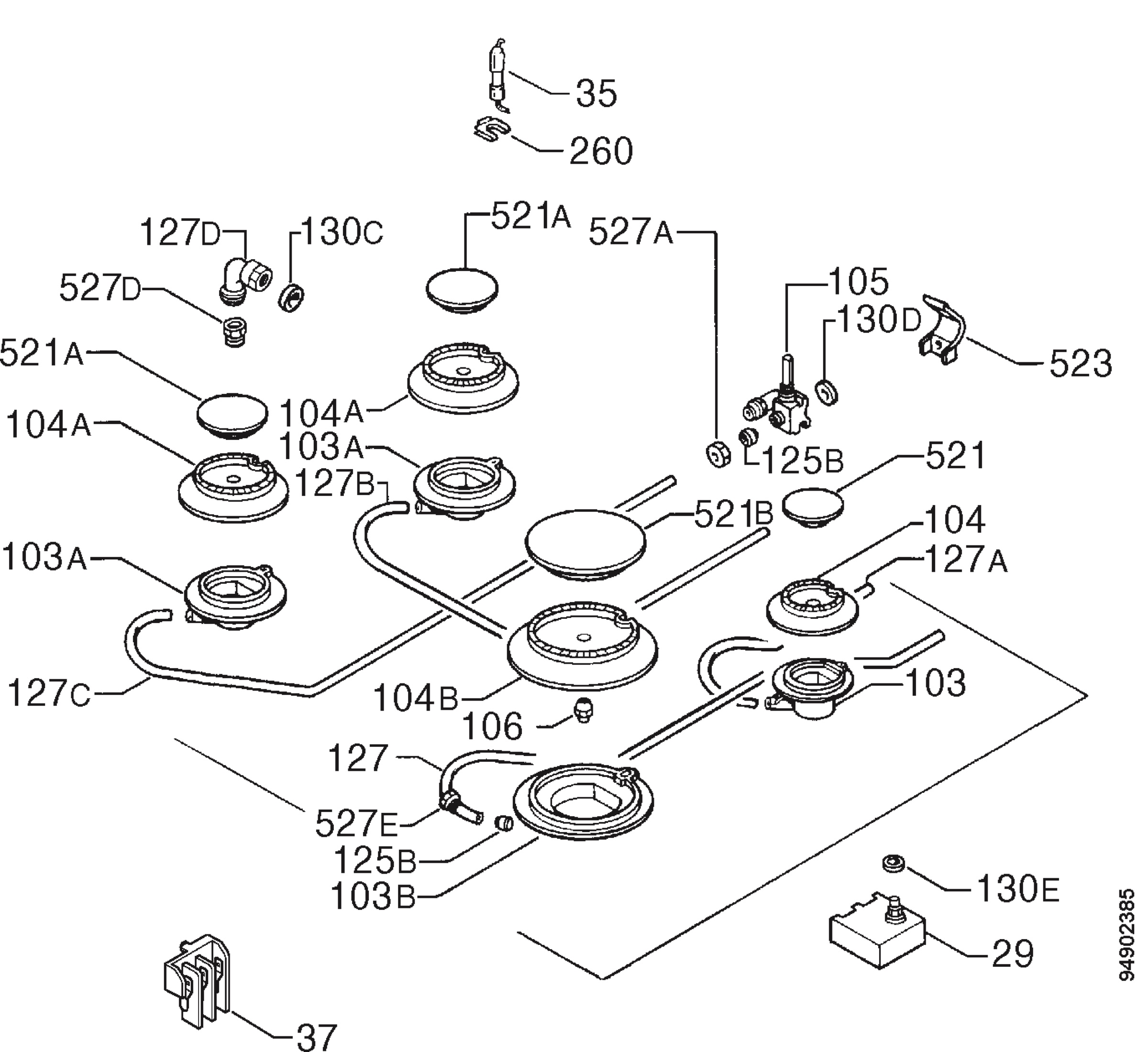 Functional parts 267