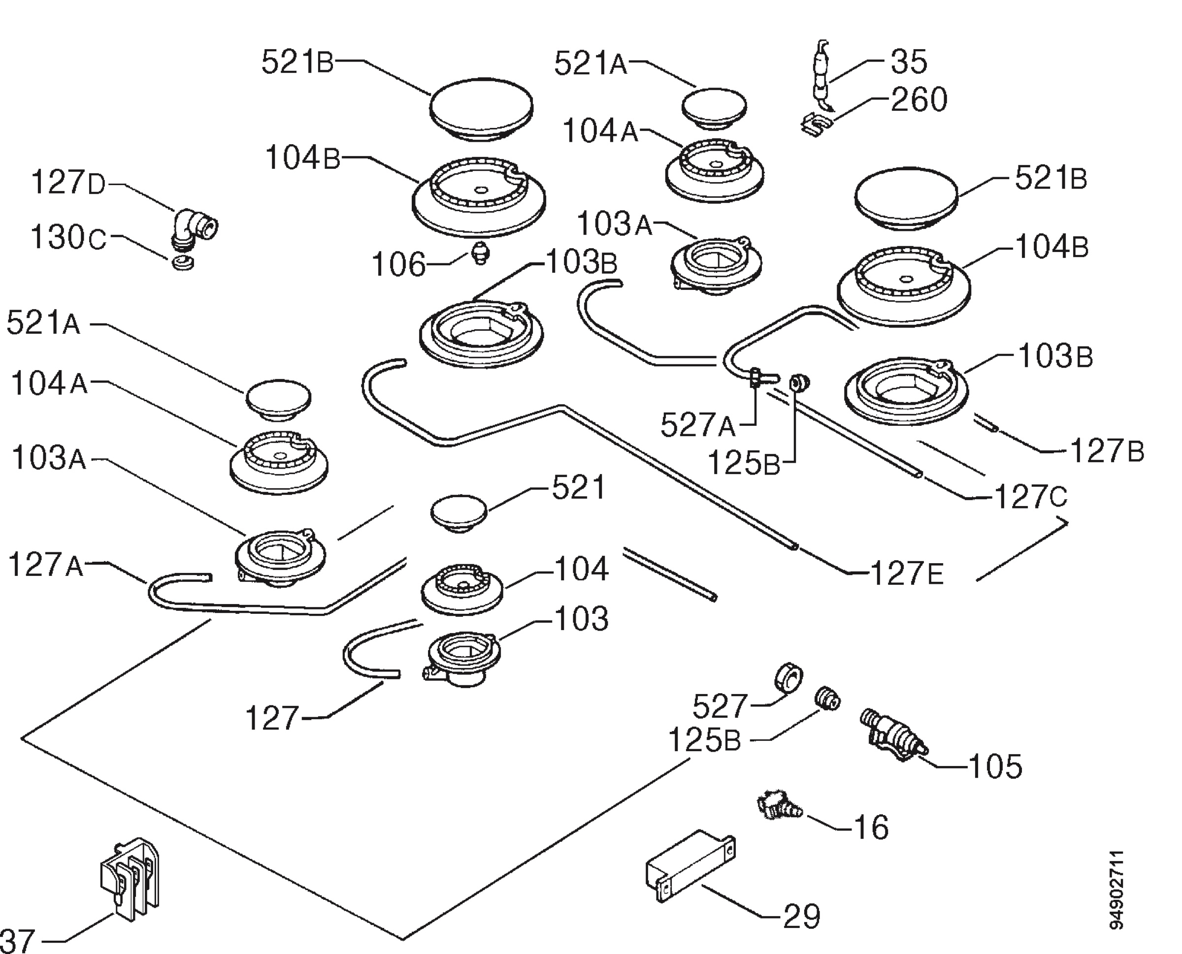 Functional parts 267