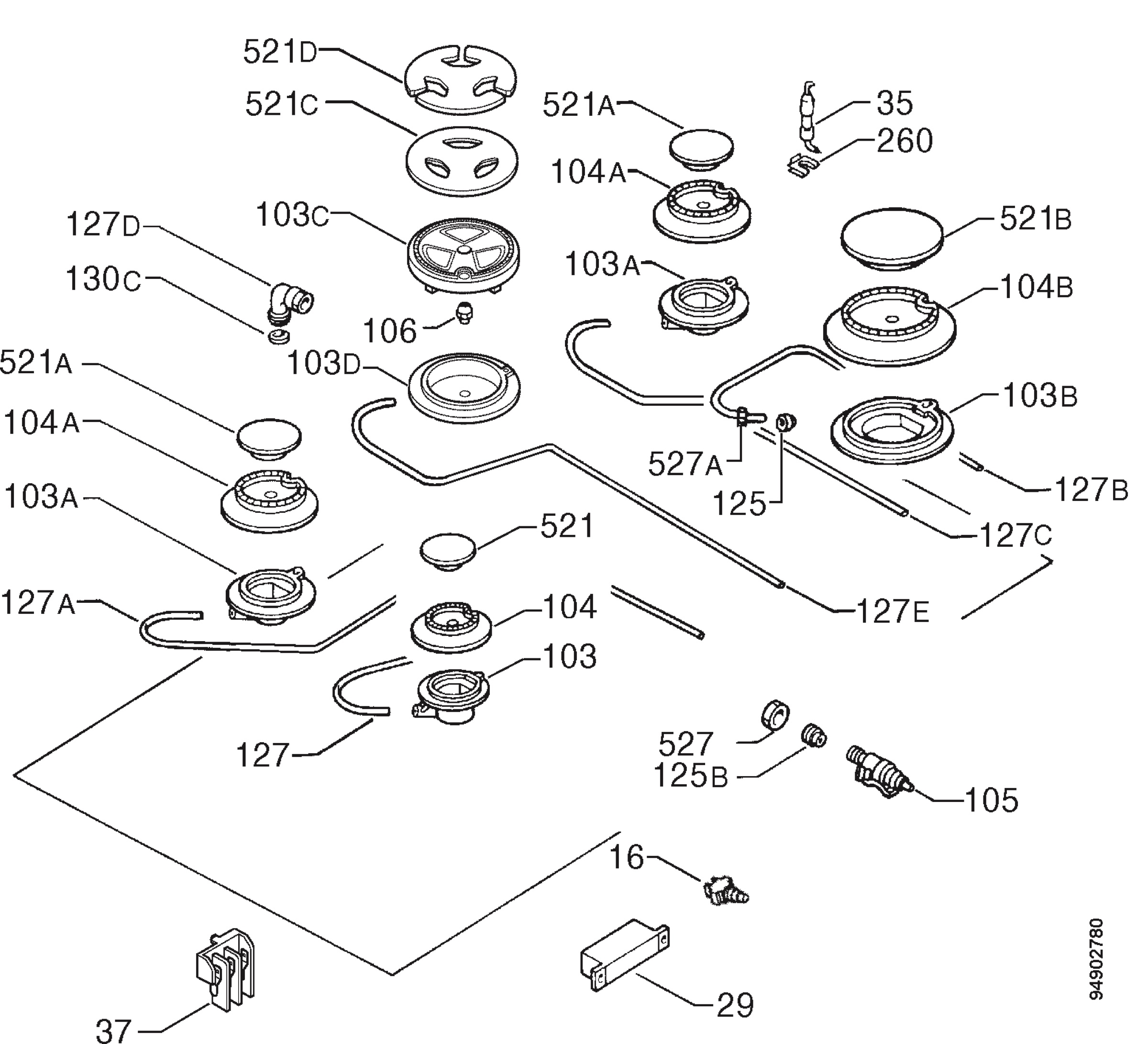 Functional parts 267