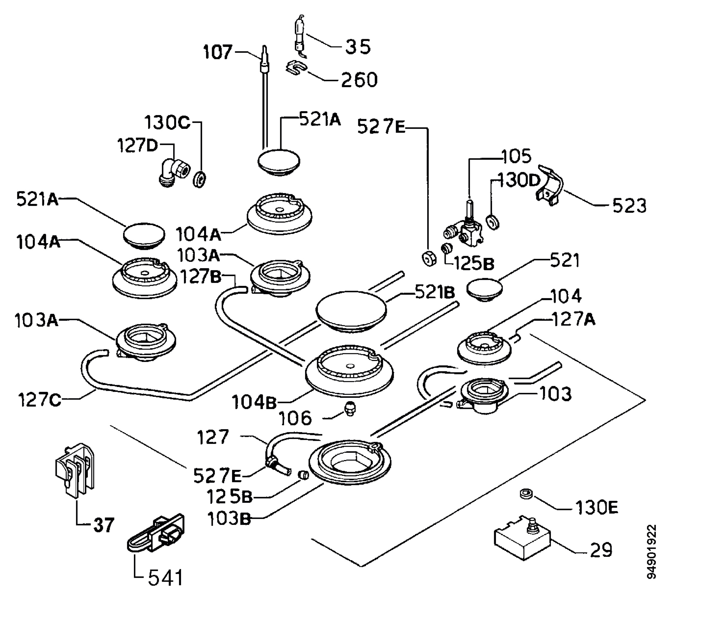Functional parts 267