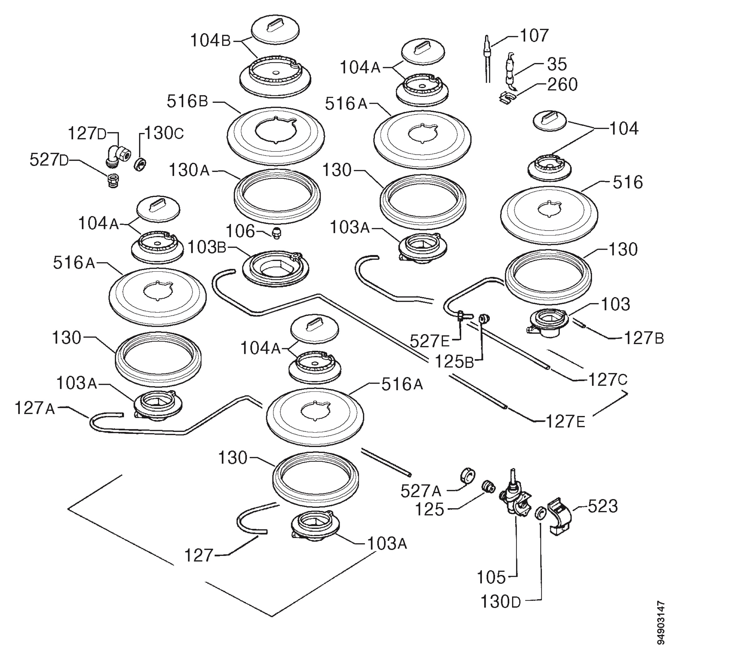 Functional parts 267