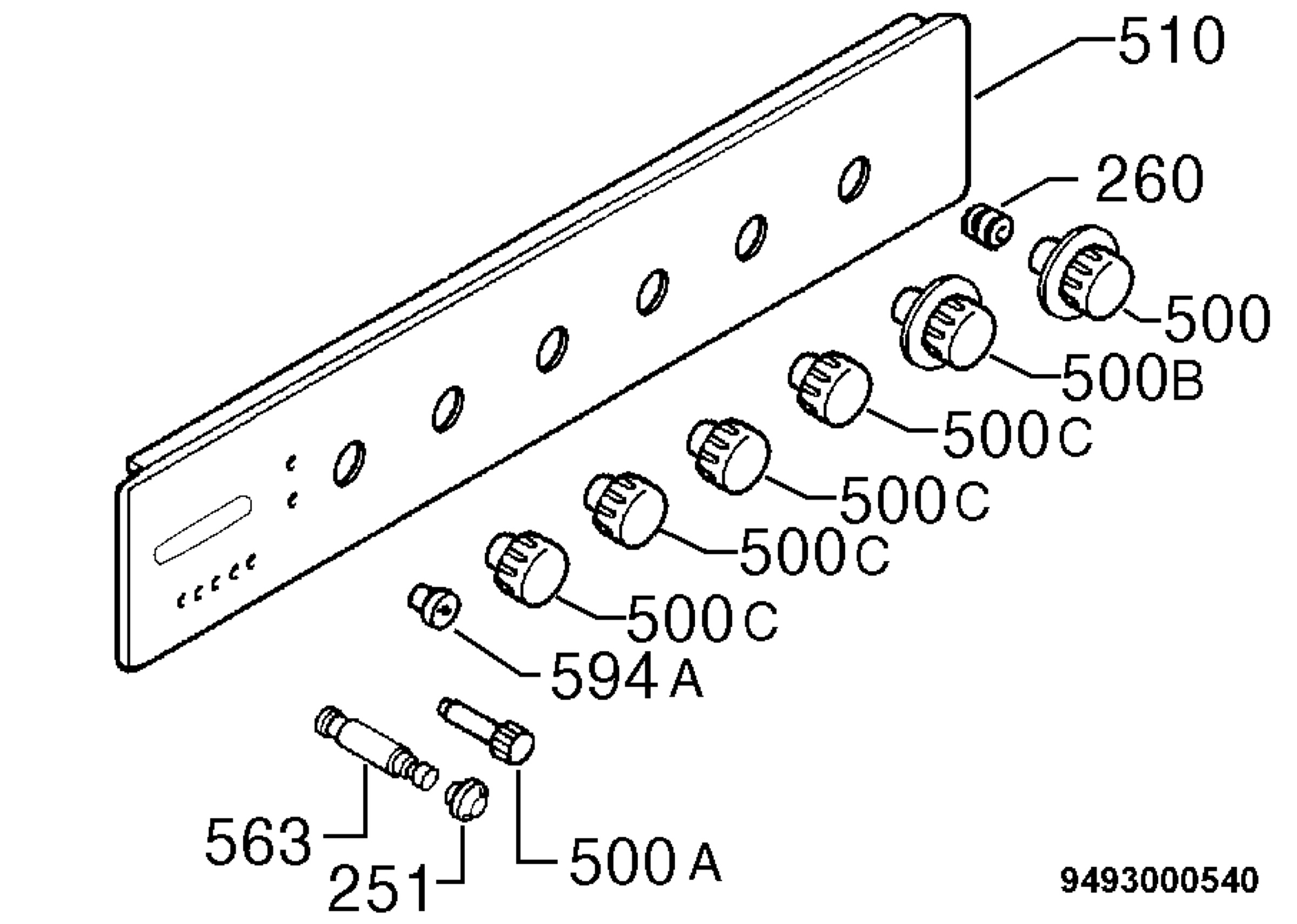 Command panel 037