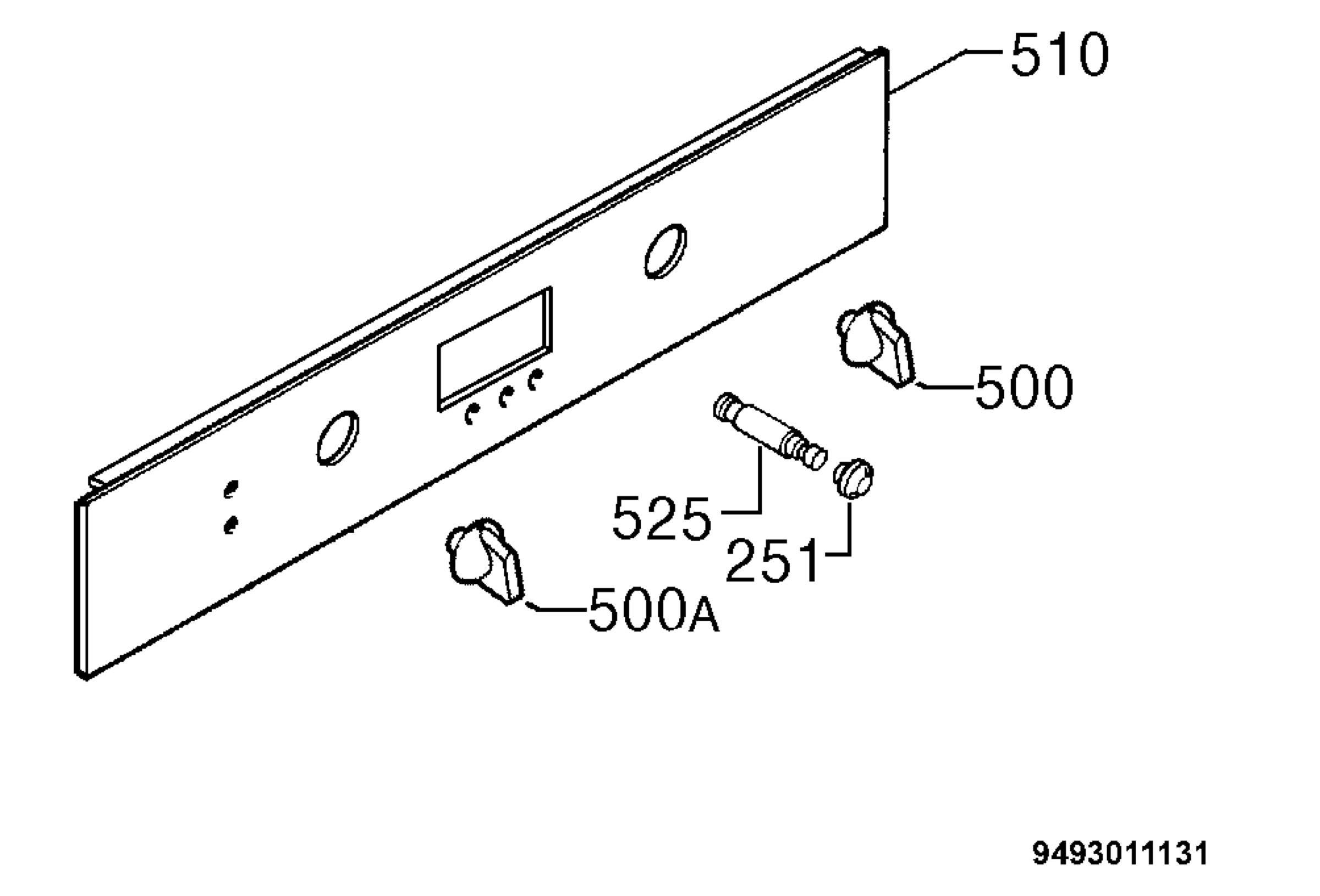 Command panel 037