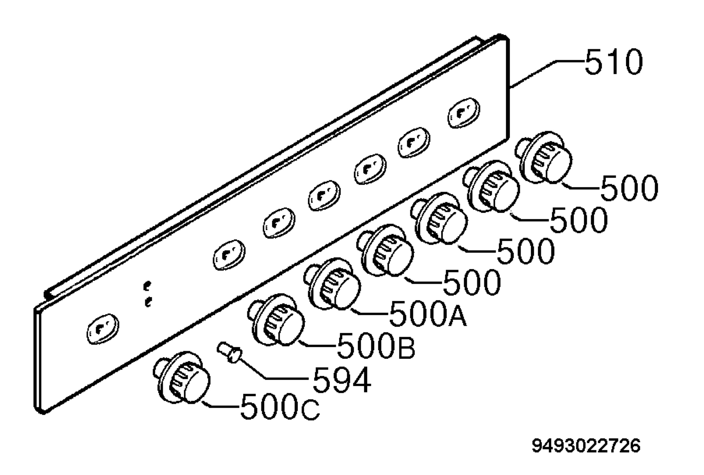Command panel 037