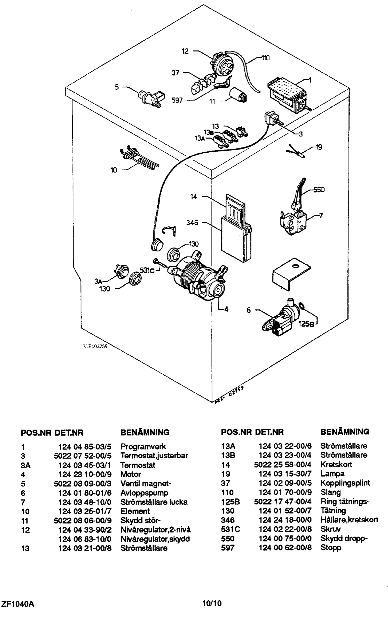 W30 Electrical details E
