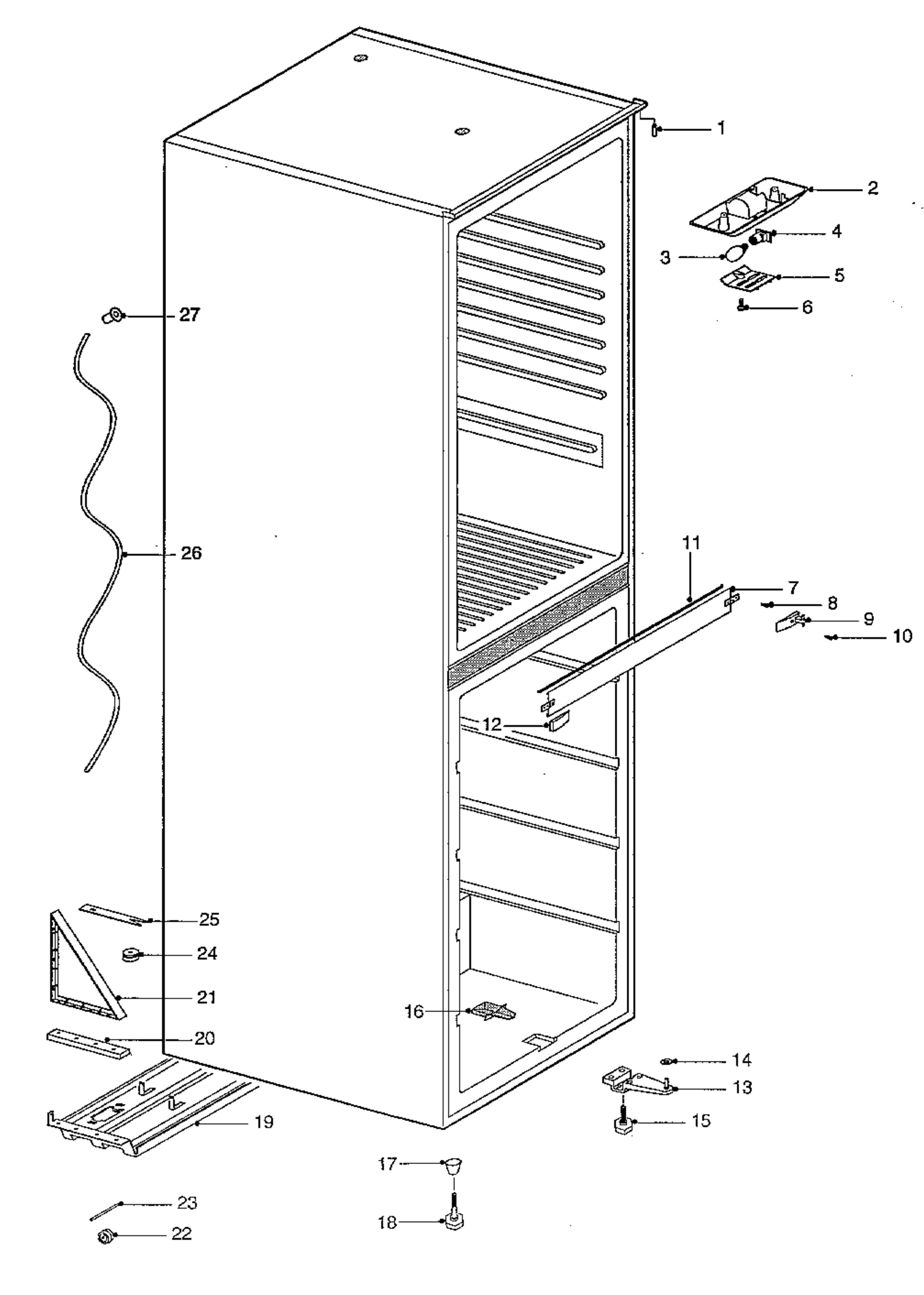 Cabinet + furniture (extra)