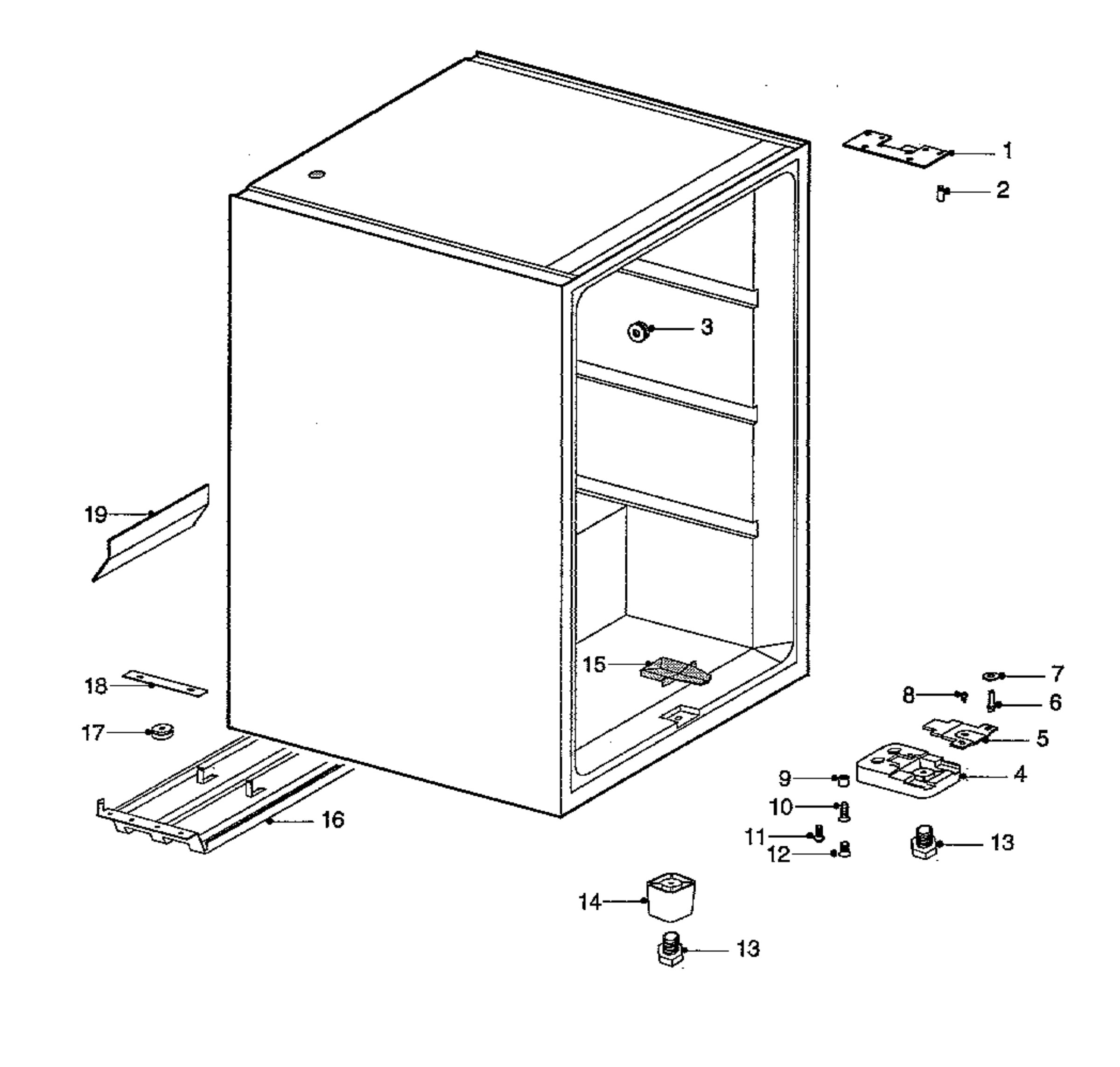 Cabinet + armatures