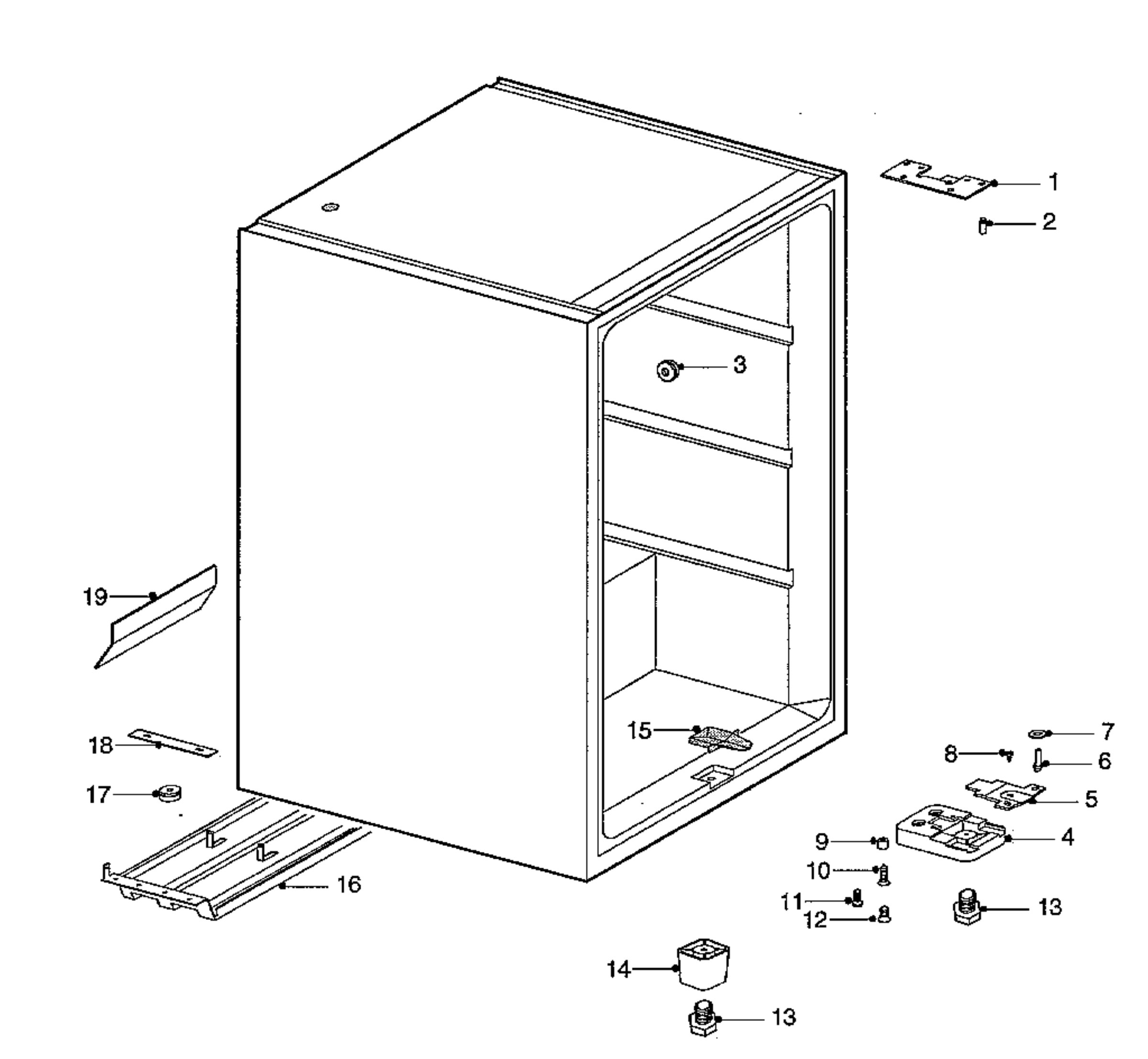 Cabinet + armatures