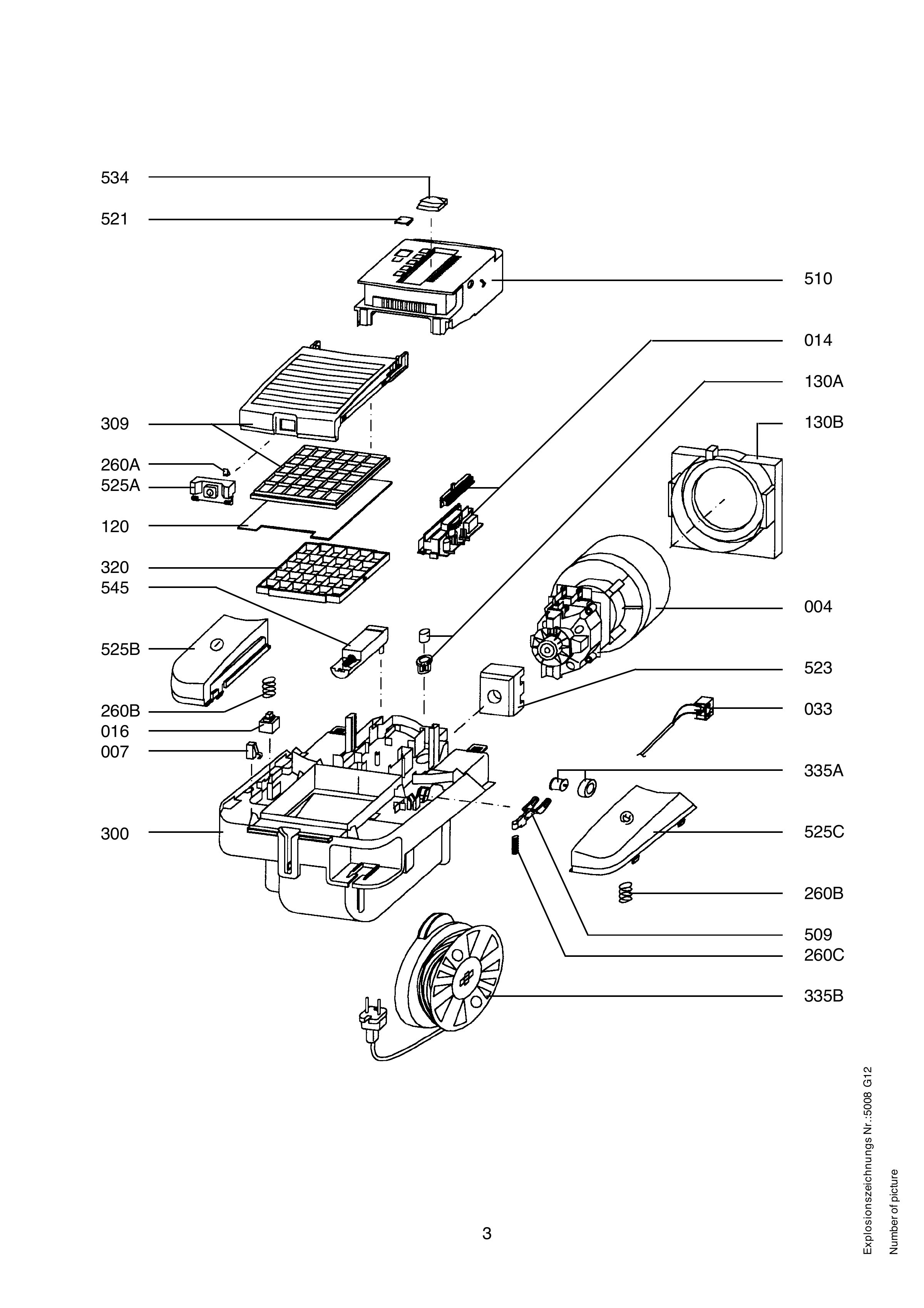 Internal parts