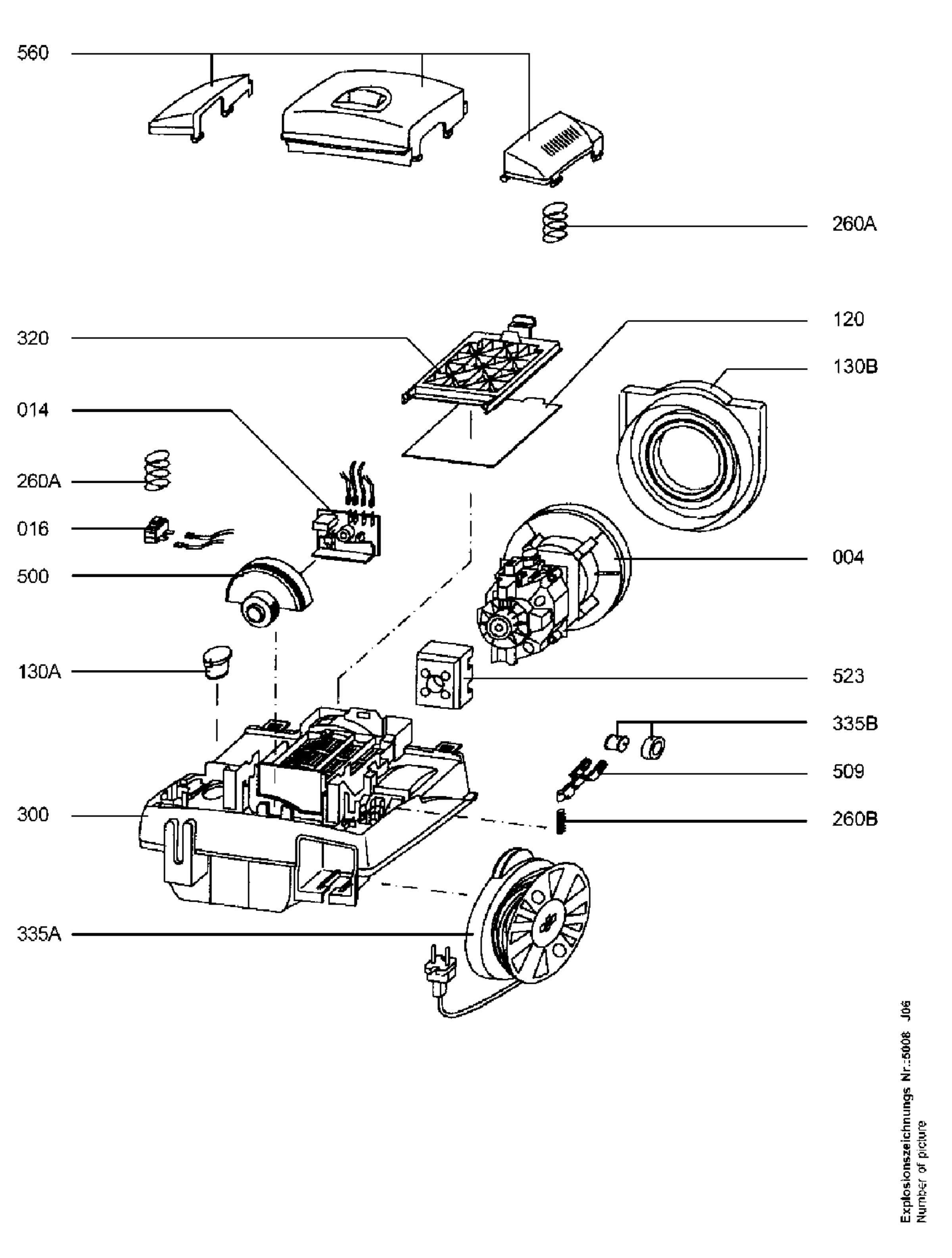 Internal parts