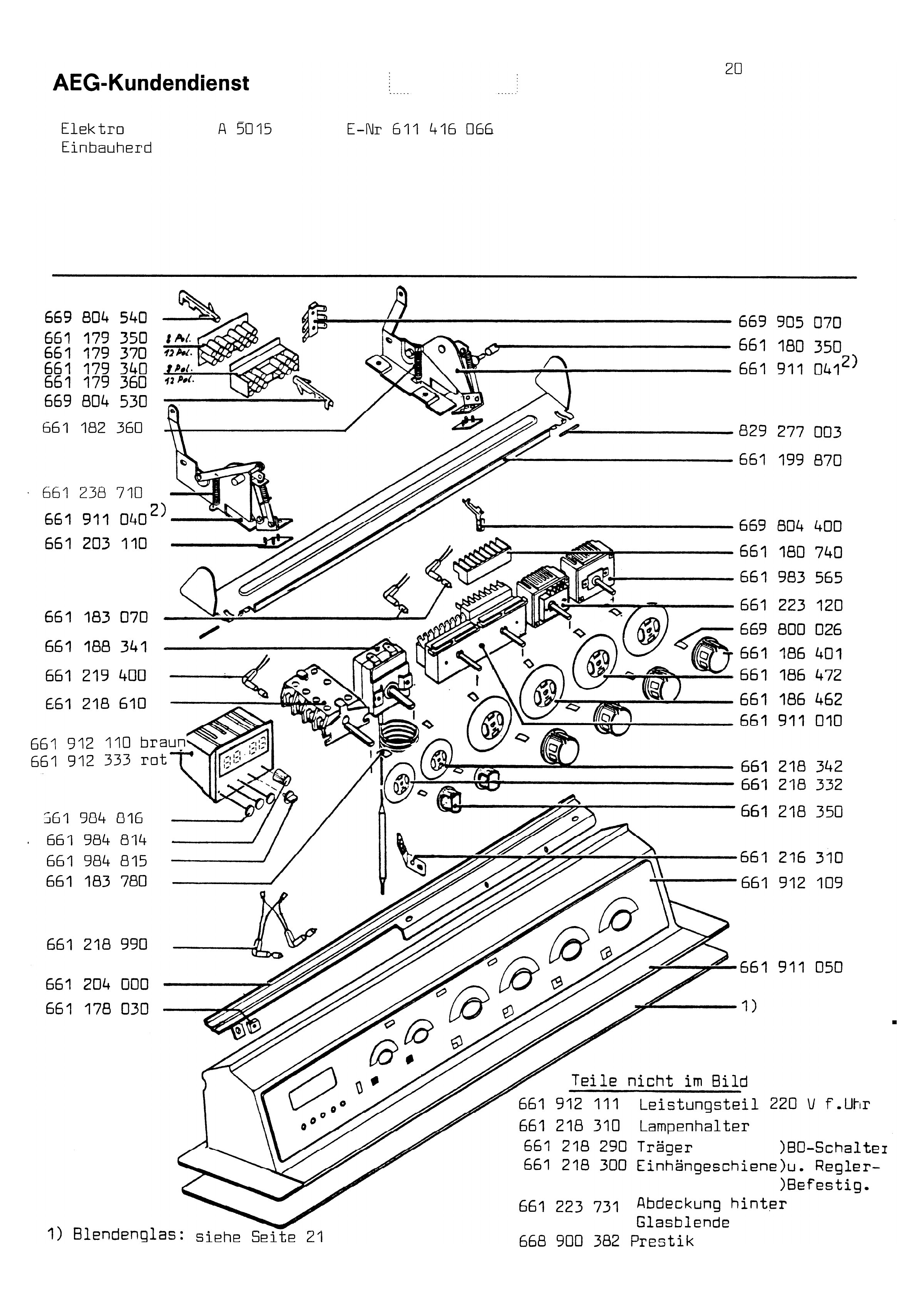Functional parts 267