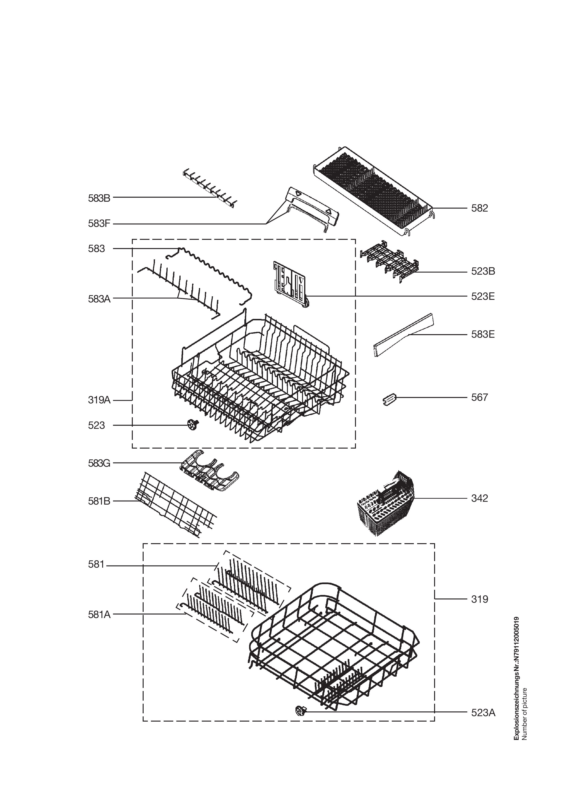 Baskets, tubes 061